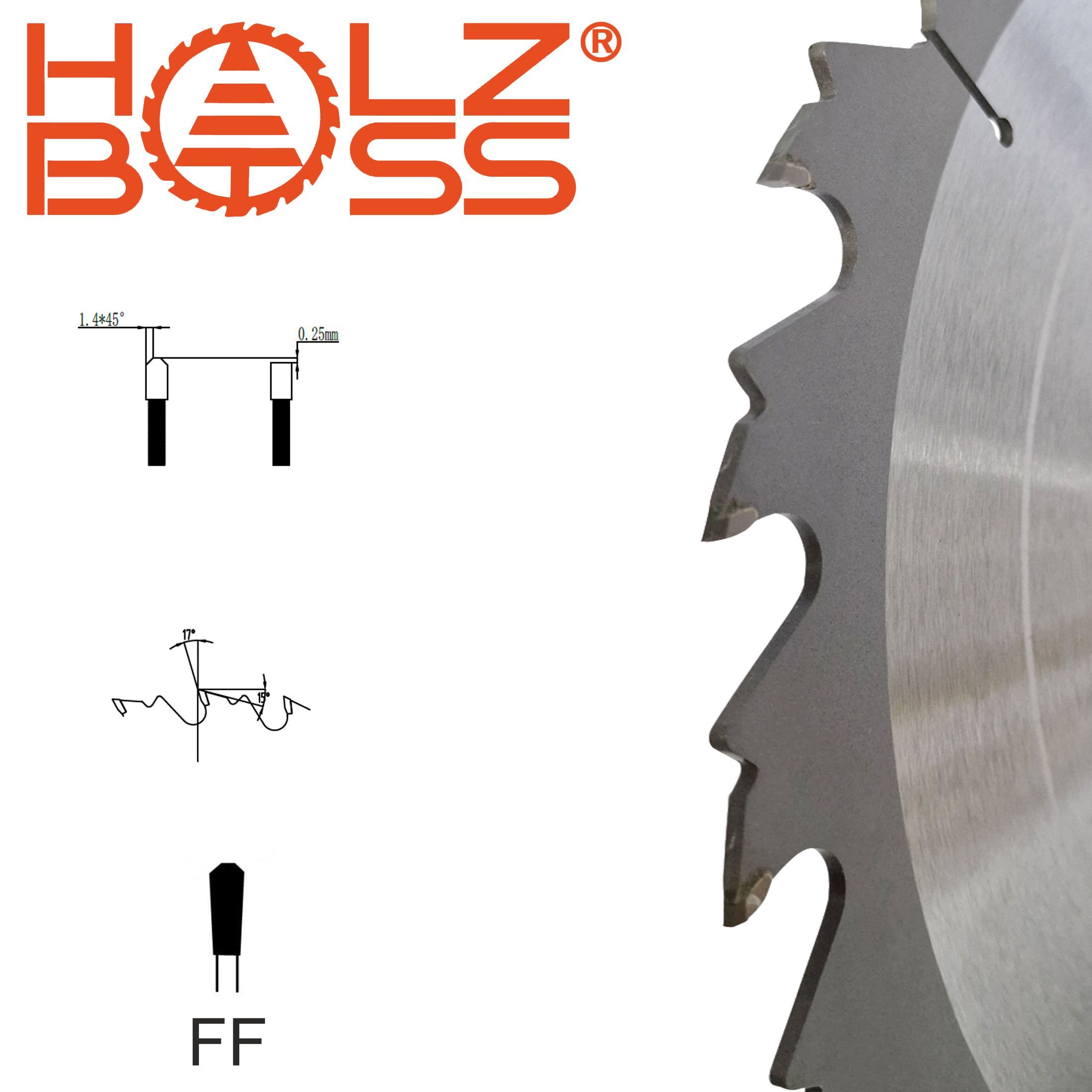 Holzboss® Sägeblatt NEUHEIT " Nagelfest mit Spanabweiser " HM-Sägeblatt FF-S 700x30mm – Bild 4 von 5