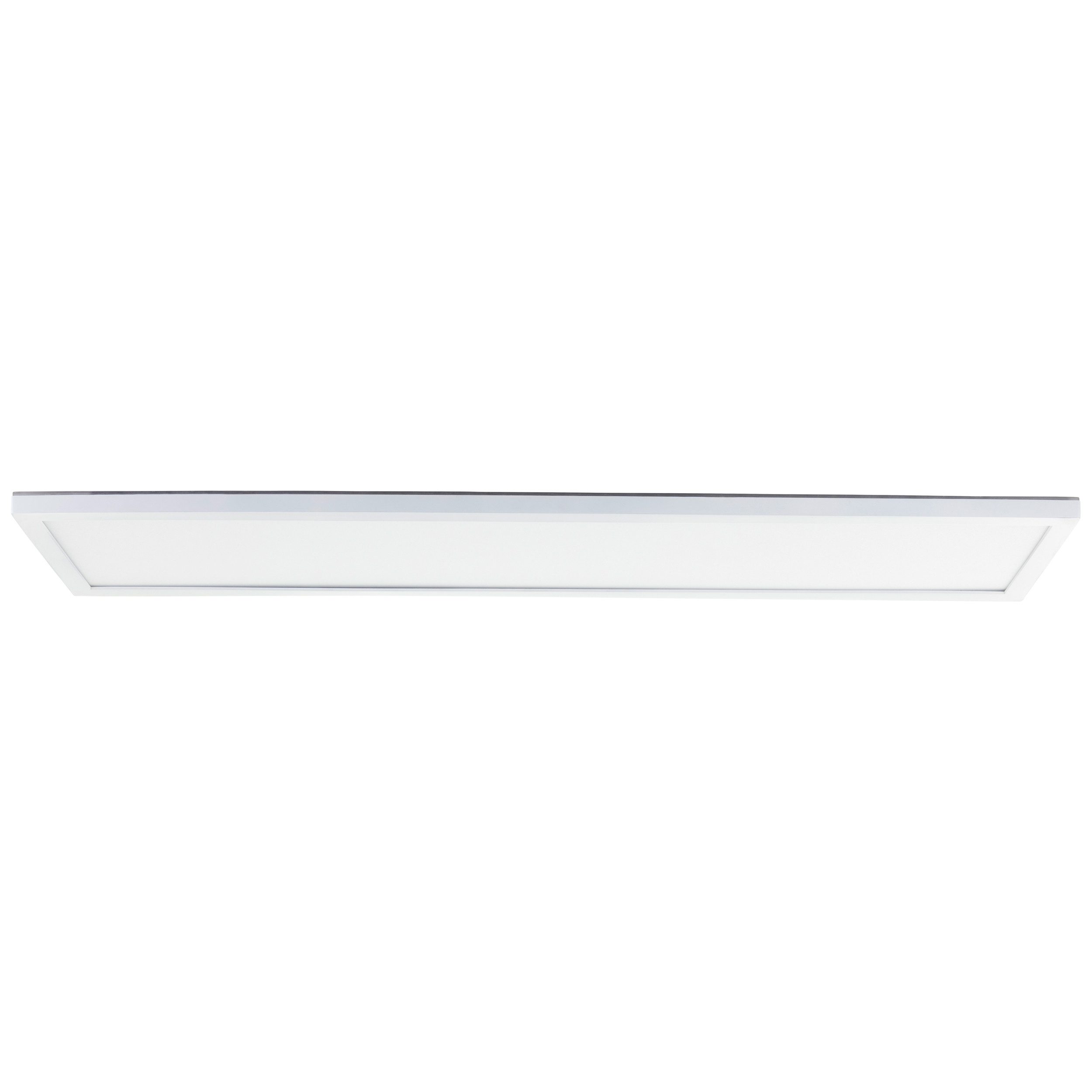 BreLight LED Panel Sorell, CCT - über Fernbedienung, Dimmfunktion, LED fest integriert, warmweiß - kaltweiß, 96 x 25 cm, 3000 lm, 3000-6500 K, dimmbar, IP44, Fernbedienung