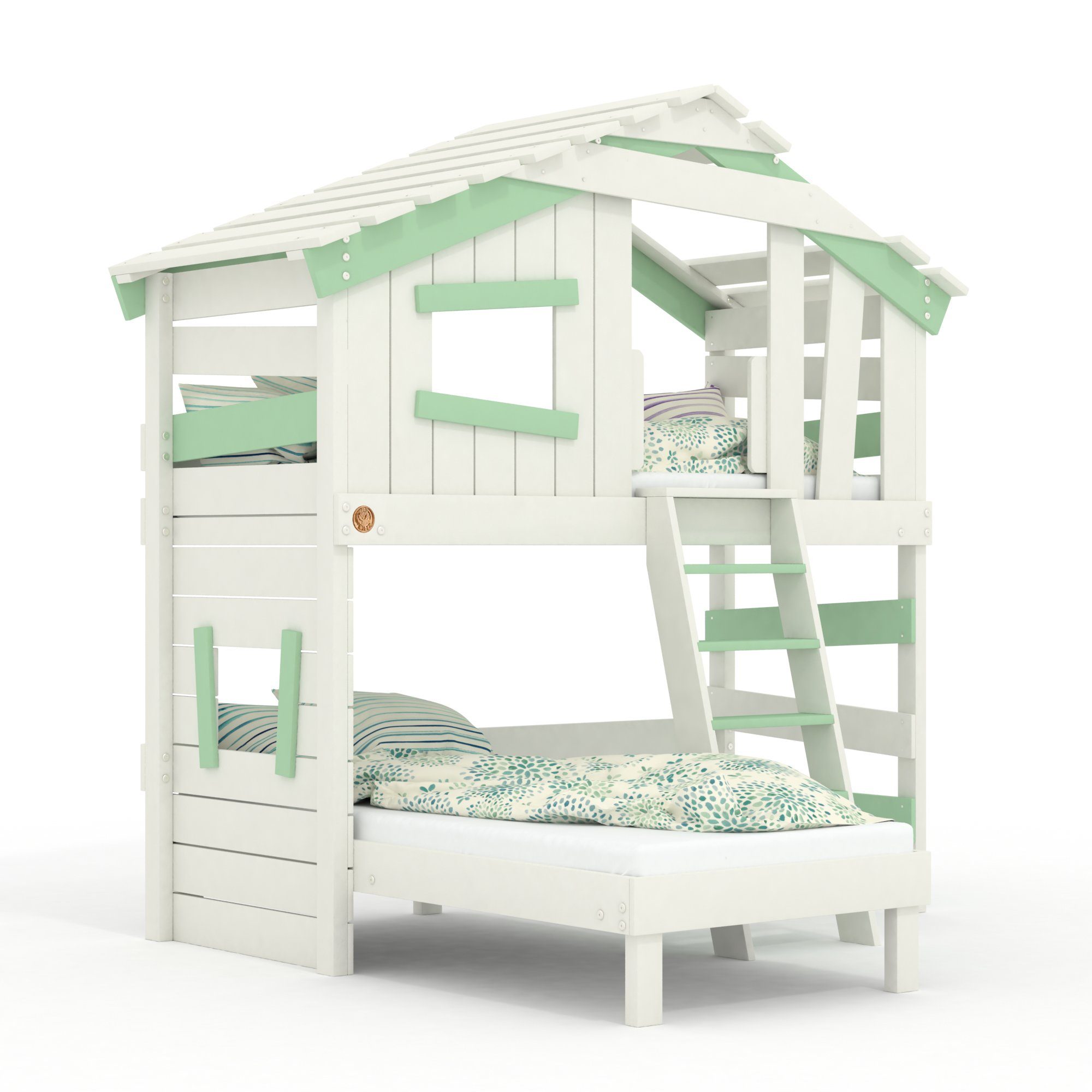bibex Hochbett ALPIN CHALET Hochbett, Kinderbett, günstig online kaufen