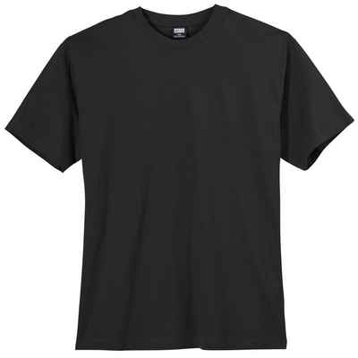 Urban Classics Plus Size Rundhalsshirt Große Größen Herren T-Shirt schwarz Urban Classics