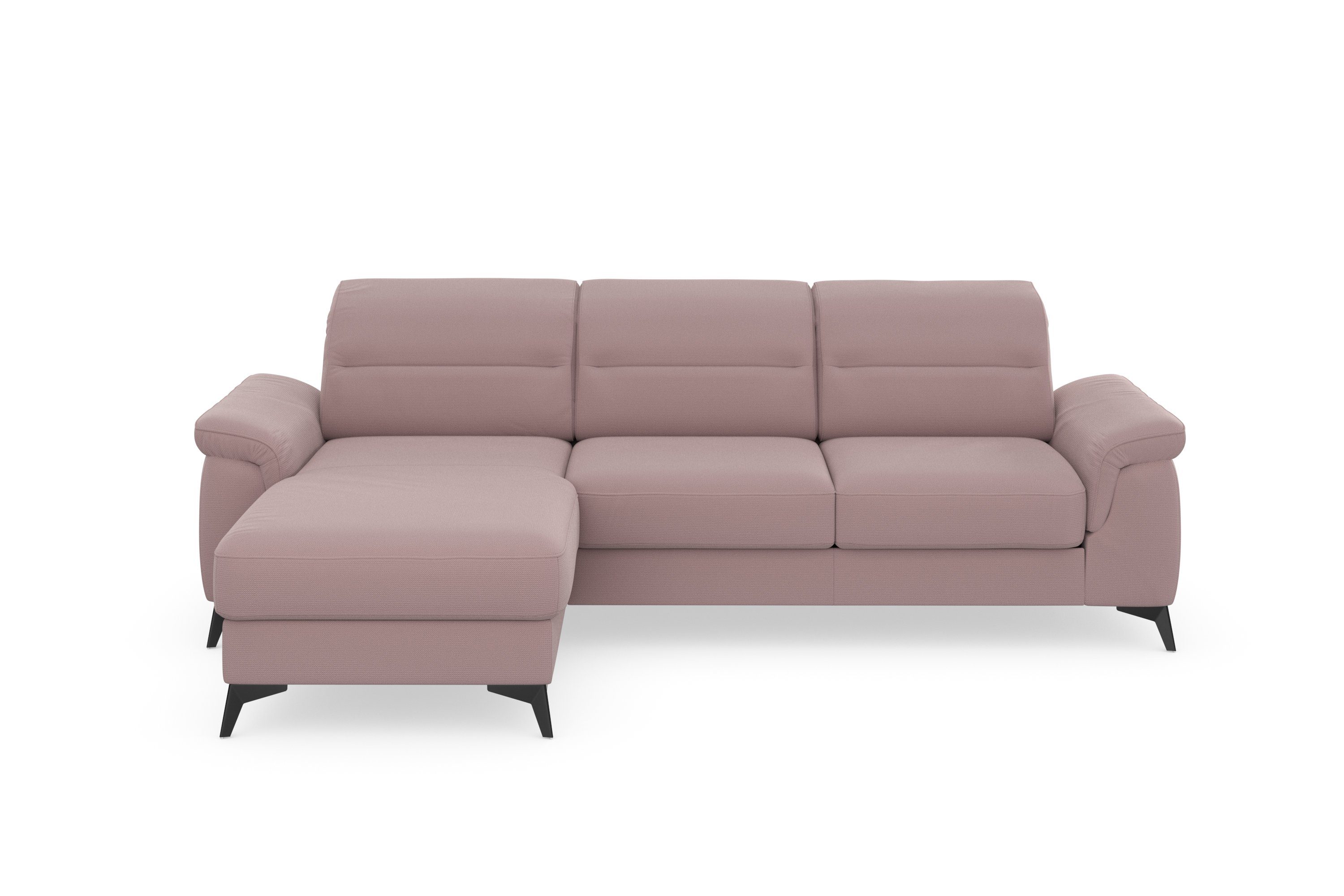 Recamiere, Kopfteilverstellung sit&more optional und Sinatra, Ecksofa mit Armteilfunktion mit