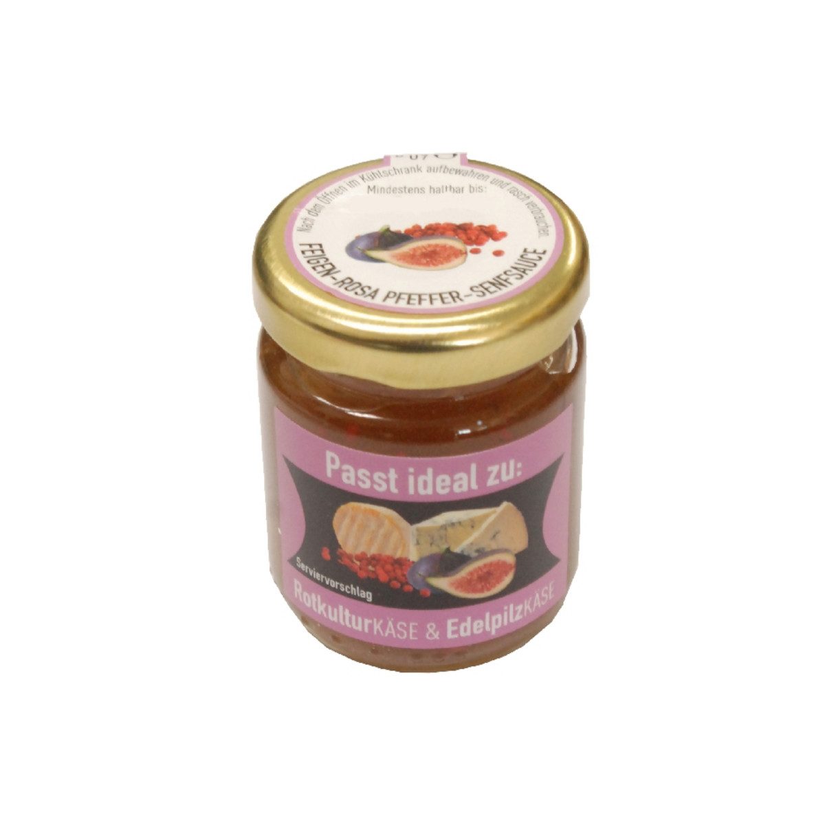 Ruwisch & Zuck Saucen, Ruwisch & Zuck Feige-Rosa Pfeffer Senfsauce süßlich scharf 60g