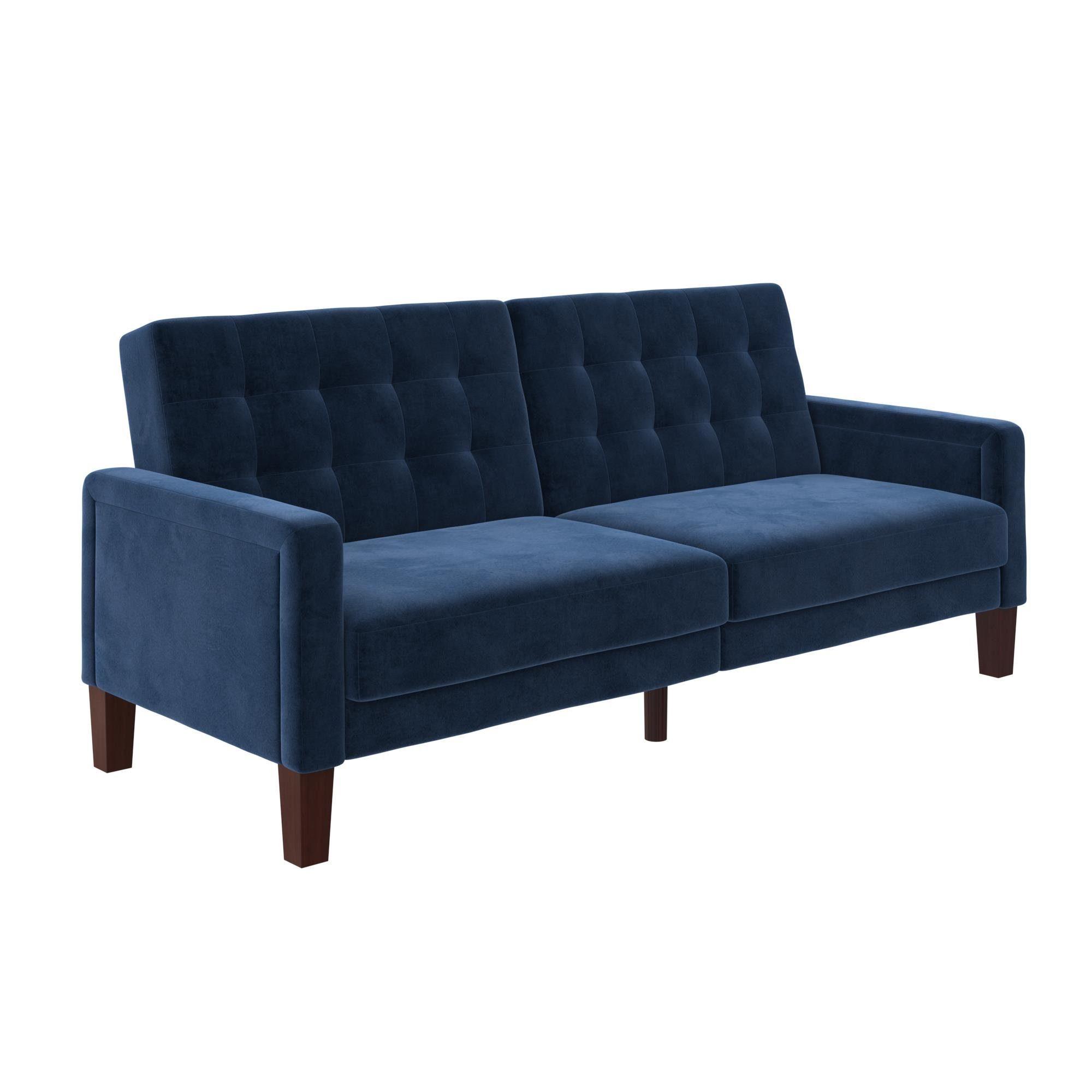 loft24 Schlafsofa Porter, Futon, mit Knopfheftung, Breite 200 cm