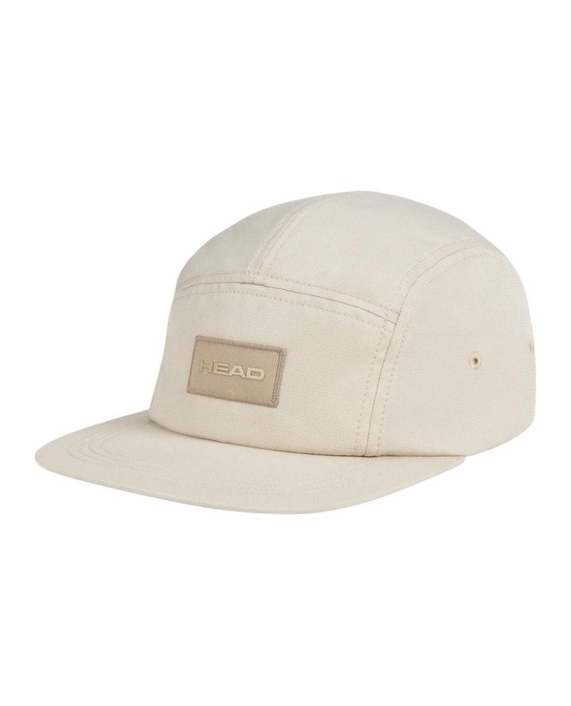 Head Baseball Cap Five Panel Tour (Snapback) sandbraun - 1 Stück