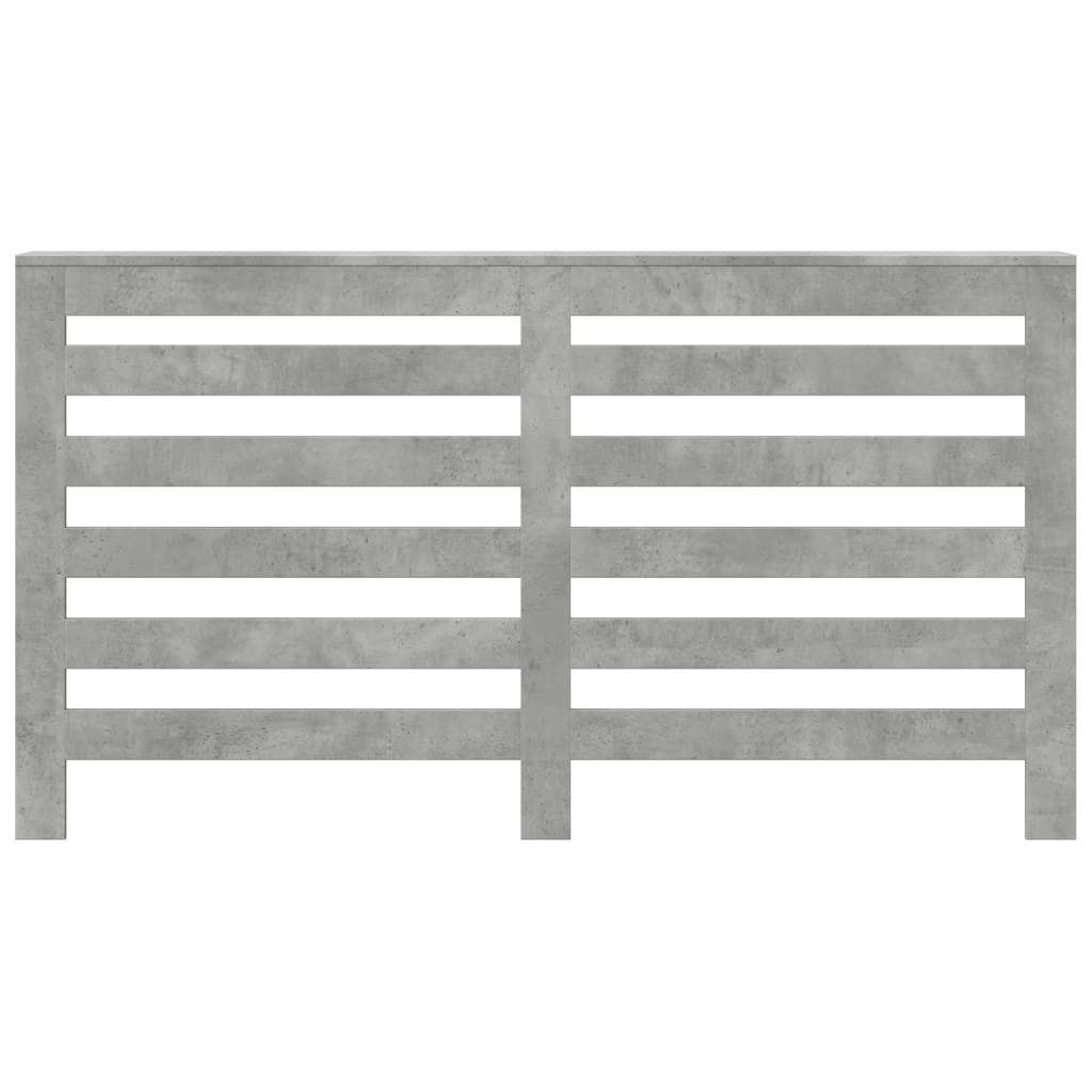 vidaXL Heizungsverkleidung 149 x 20 x 82 cm Heizkörperverkleidung Betongrau 149x20x82 cm Spanplat
