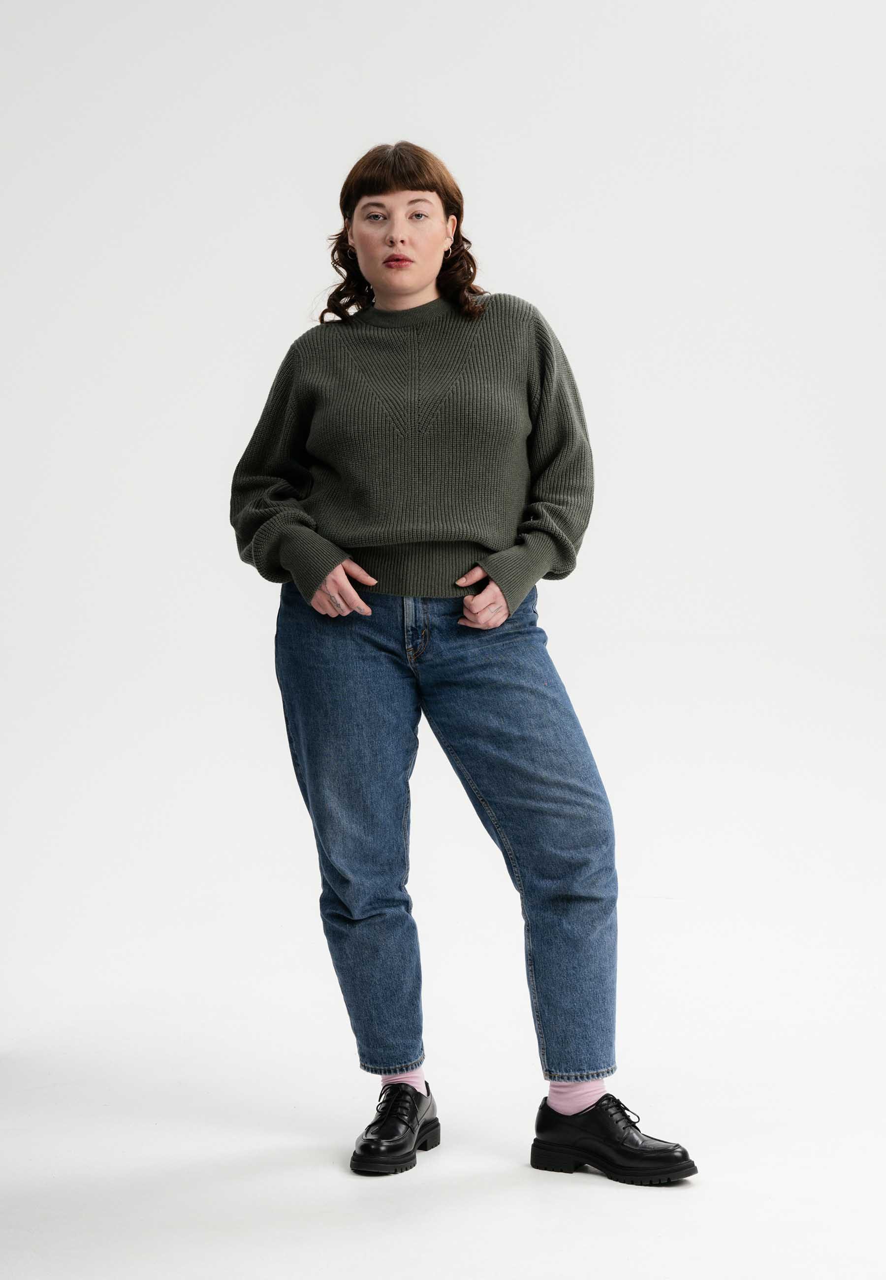 MELA Strickpullover Strickpullover Style GAURI clean