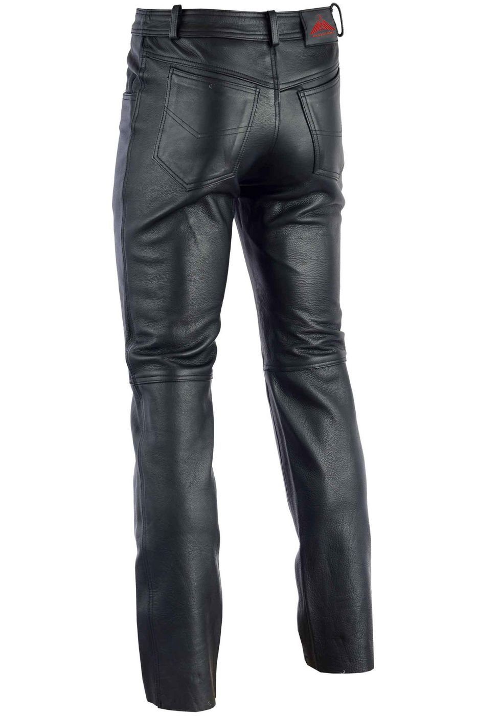 RadMasters Lederhose GW870 Lederjeans Lederhose Büffelleder Schwarz und Braun