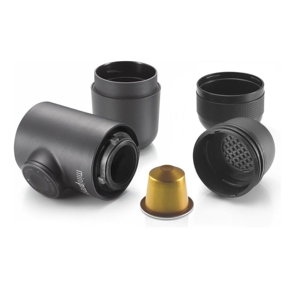 Wacaco Reisekaffeemaschine, 70l Kaffeekanne, für Nespresso-kompatible Kapseln, 70 ml
