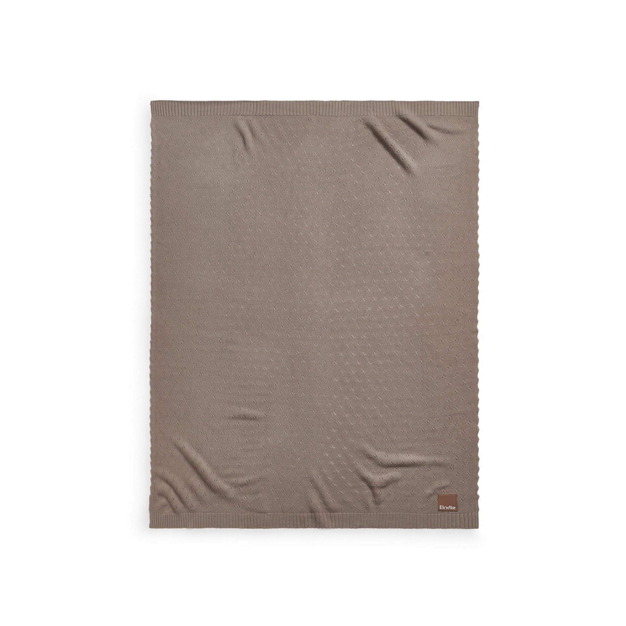 Babydecke Pointelle Decke - Tender Taupe, Elodie