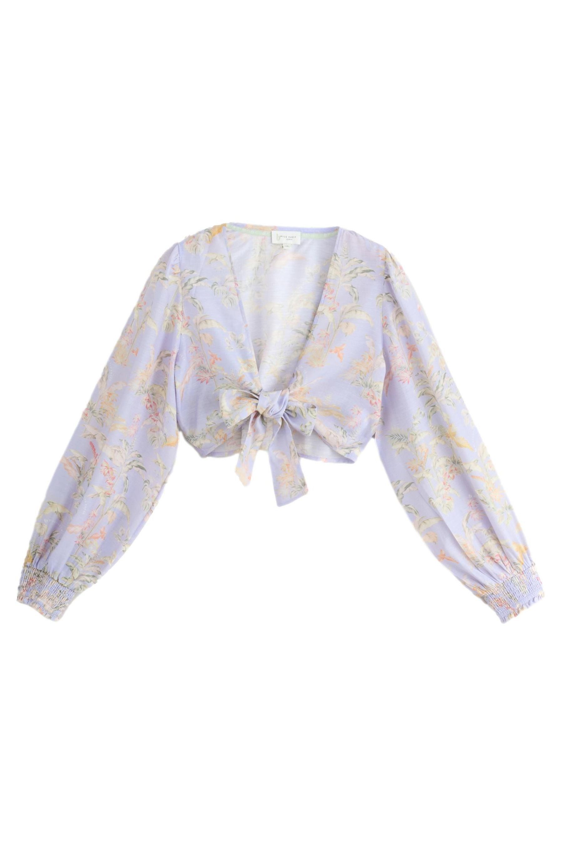B by Ted Baker Strandshirt B by Ted Baker Oberteil mit Frontbindung (1-tlg)
