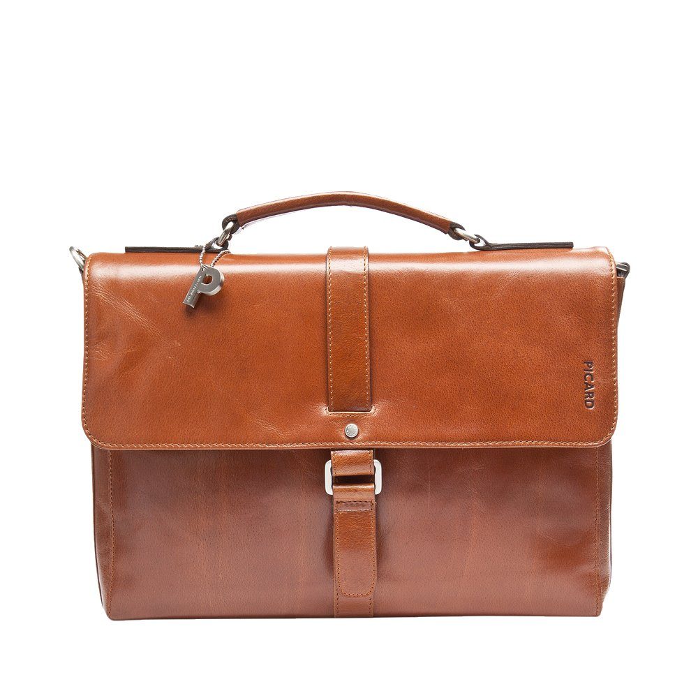 Picard Aktentasche PICARD Aktentasche Buddy aus Wasserbüffelleder