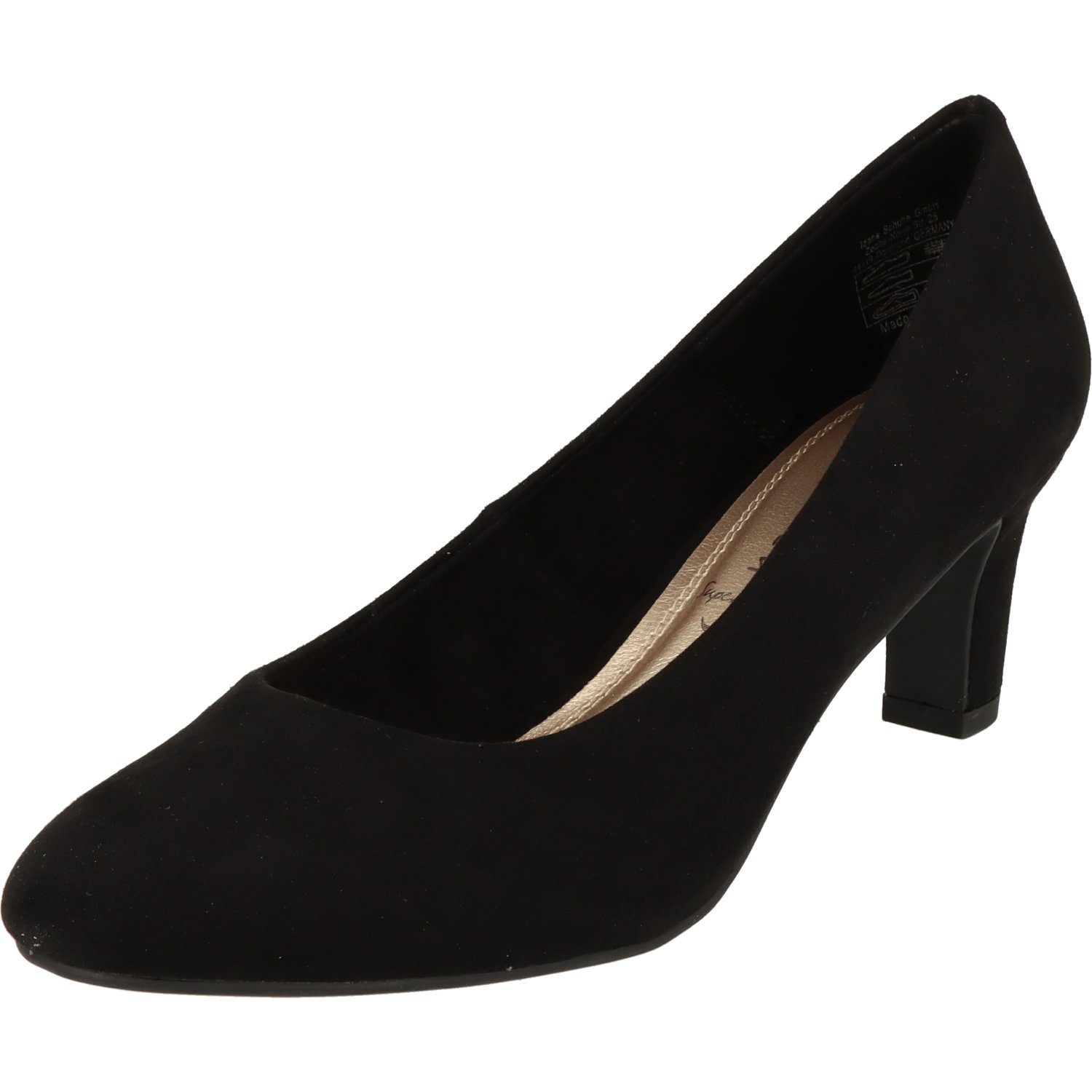 elegante Pumps 224-224 Jane Business Klain Hochzeit Schuhe Black Damen Pumps