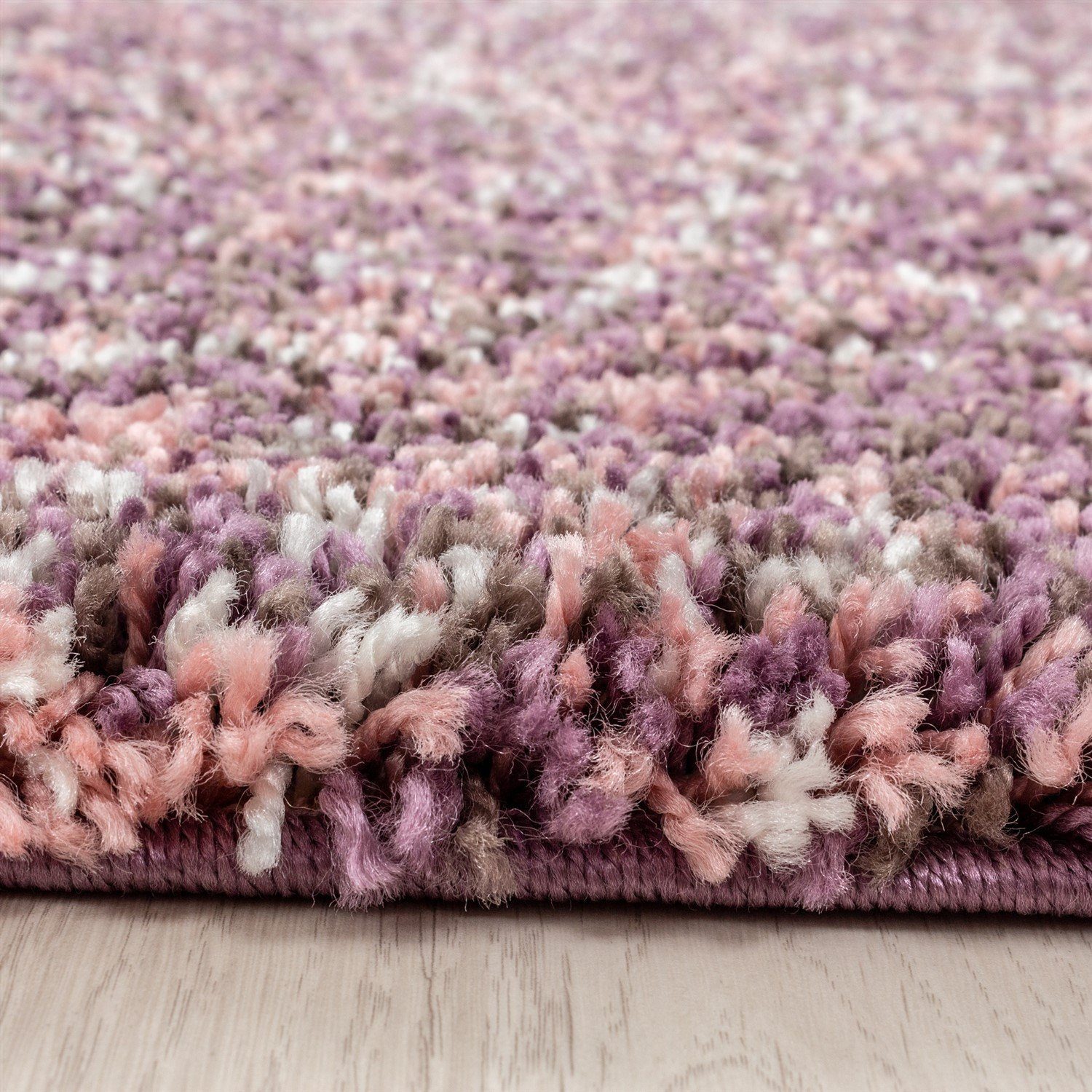 Hochflor-Teppich Florhöhe Giantore, 30 mm, rechteck Pink