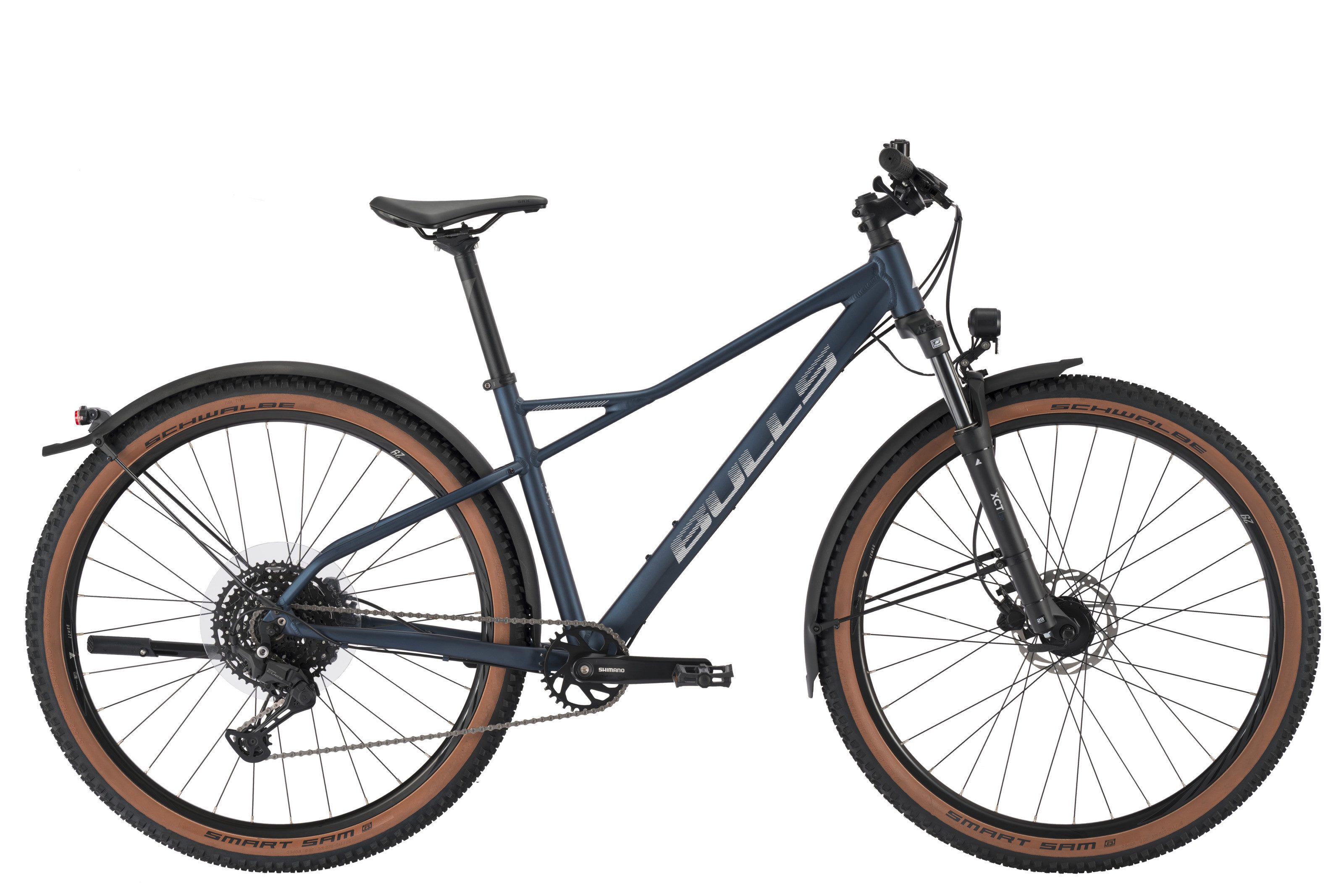 Bulls Mountainbike Bulls Sharptail Street 2 27,5'' dunkelblau 2027, 10 Gang Shimano Cues RD-U6000, Kettenschaltung