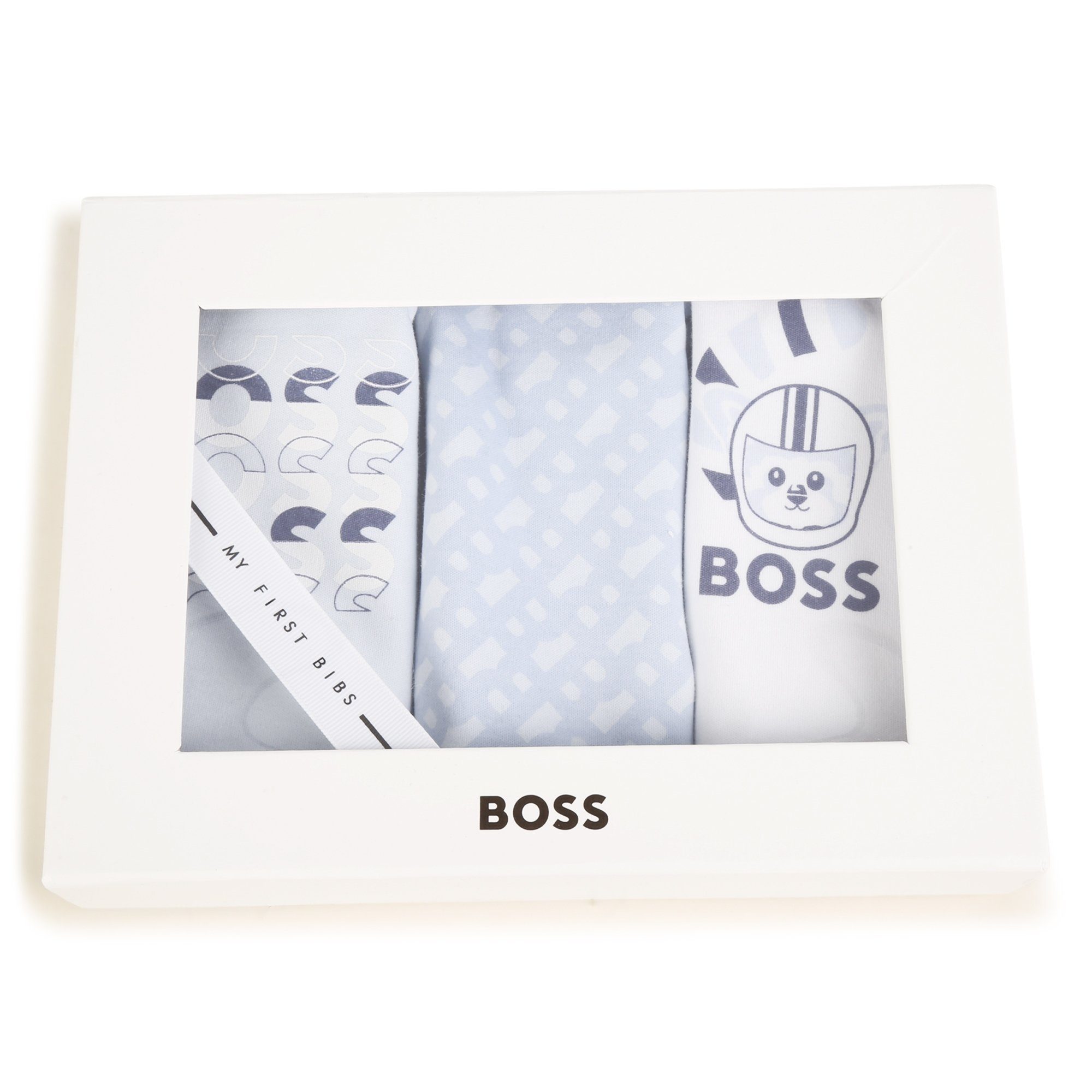 Boss Kidswear Слюнявчики BOSS Kidswear Слюнявчики 3er Set "Meine ersten Слюнявчики"