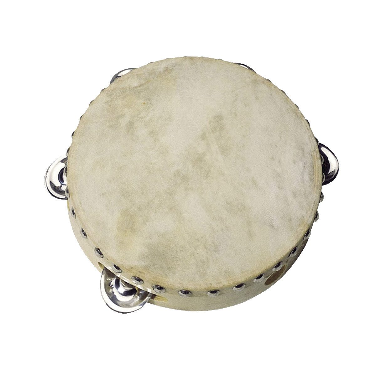 Spielzeug-Musikinstrument Tamburin mit 5 Schellen