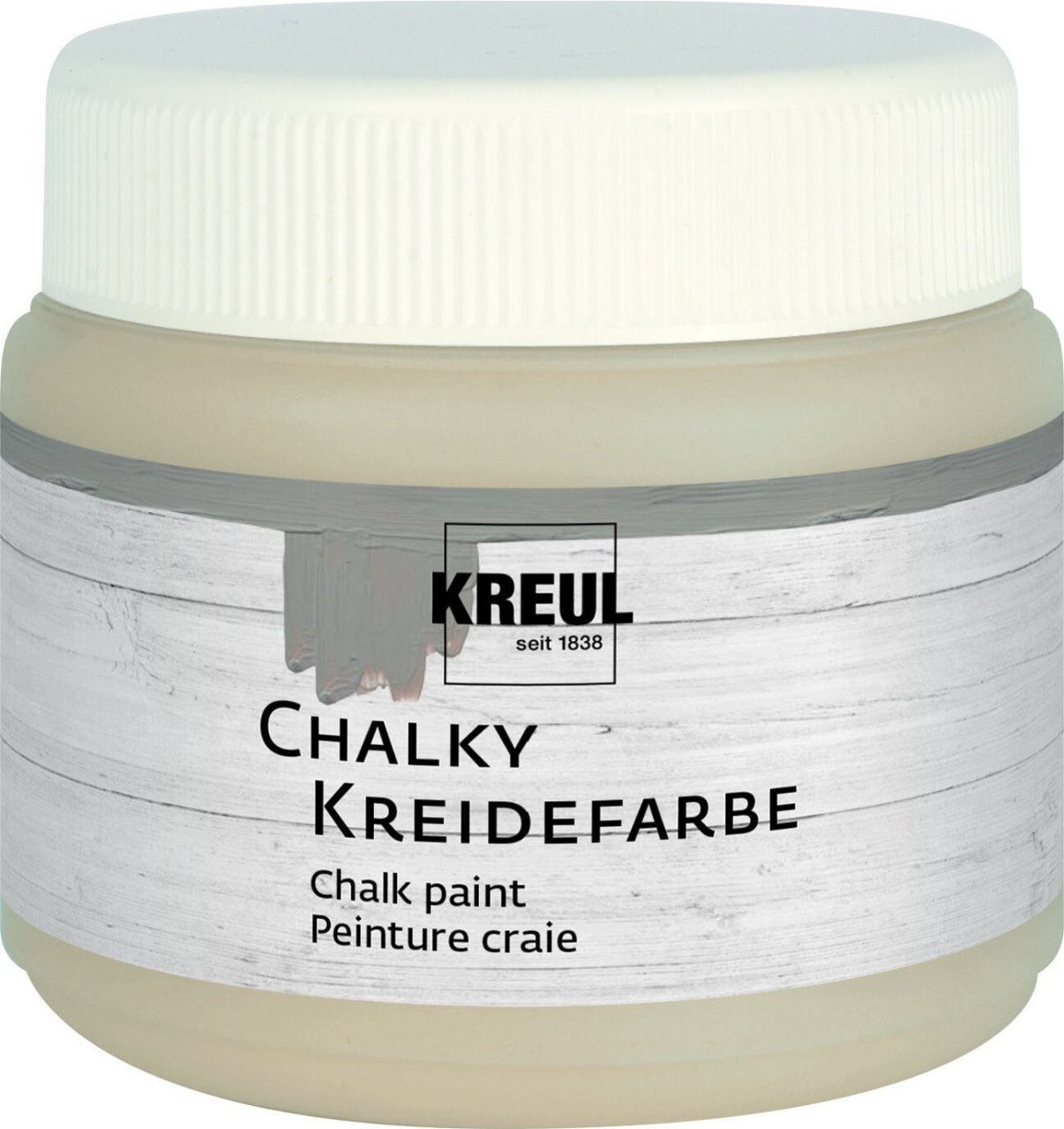 Kreul Bastelfarbe Kreul Chalky Kreidefarbe noble nougat 150 ml