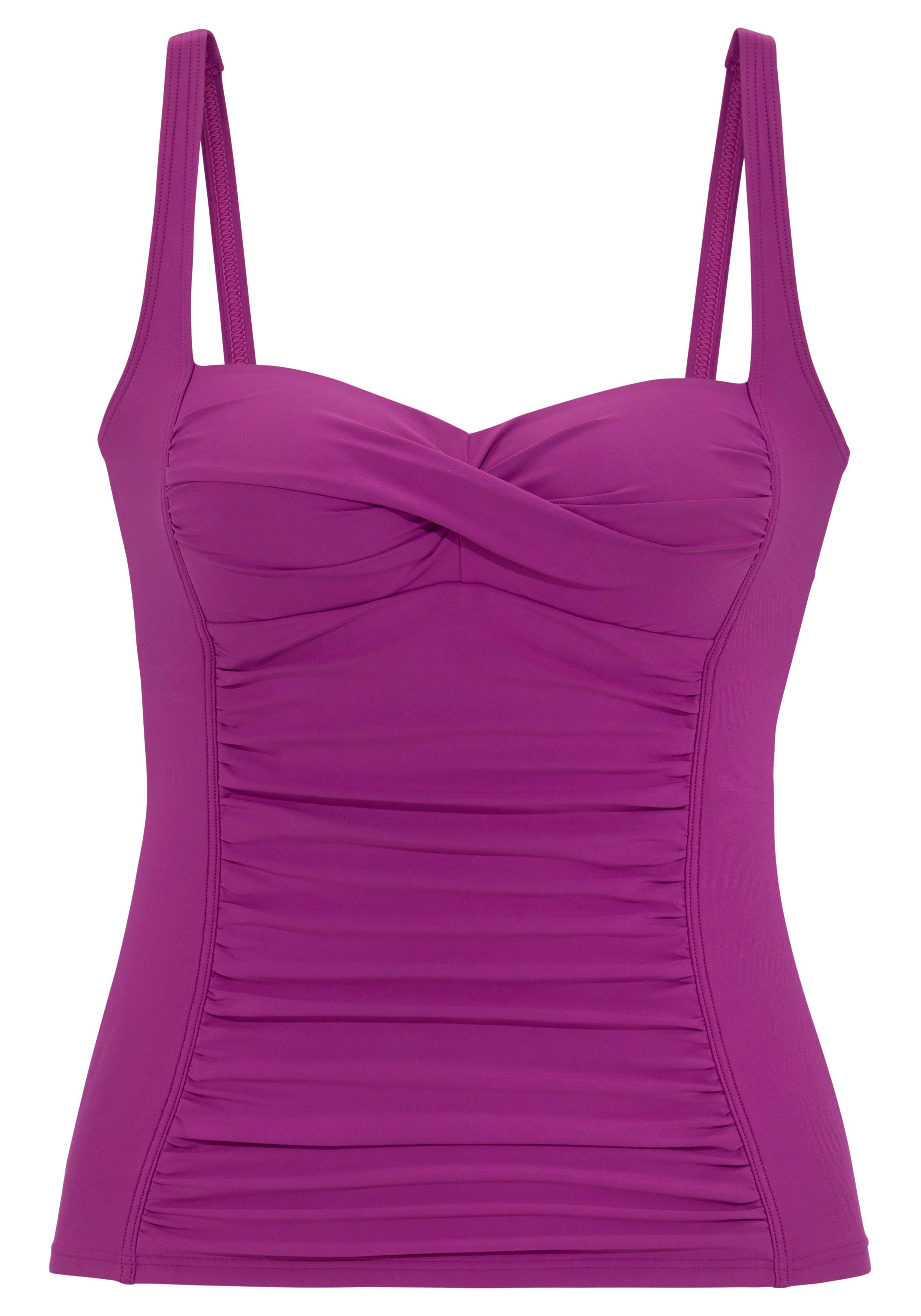 LASCANA Tankini-Top Comfy, Bequeme Passform ohne Bügel günstig online kaufen