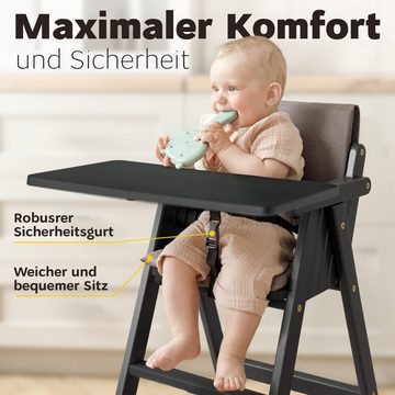 VILHA THE CHILDREN'S FURNITURE FACTORY Hochstuhl Klapp-Treppenhochstuhl STEP UP 101, Babyhochstuhl aus Holz