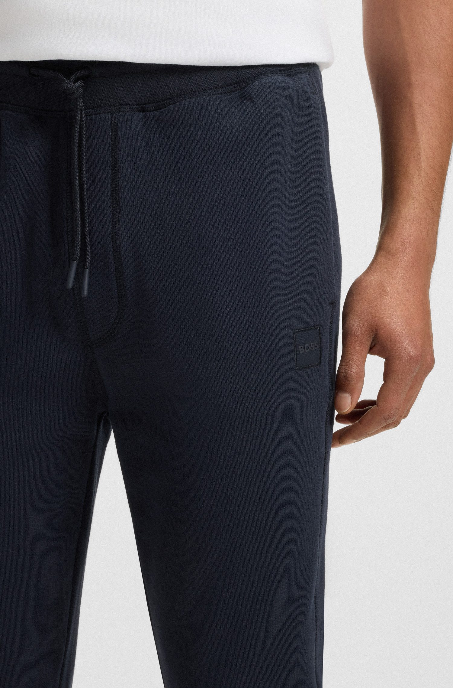 BOSS ORANGE Sweathose Sestart mit tonalem Logo