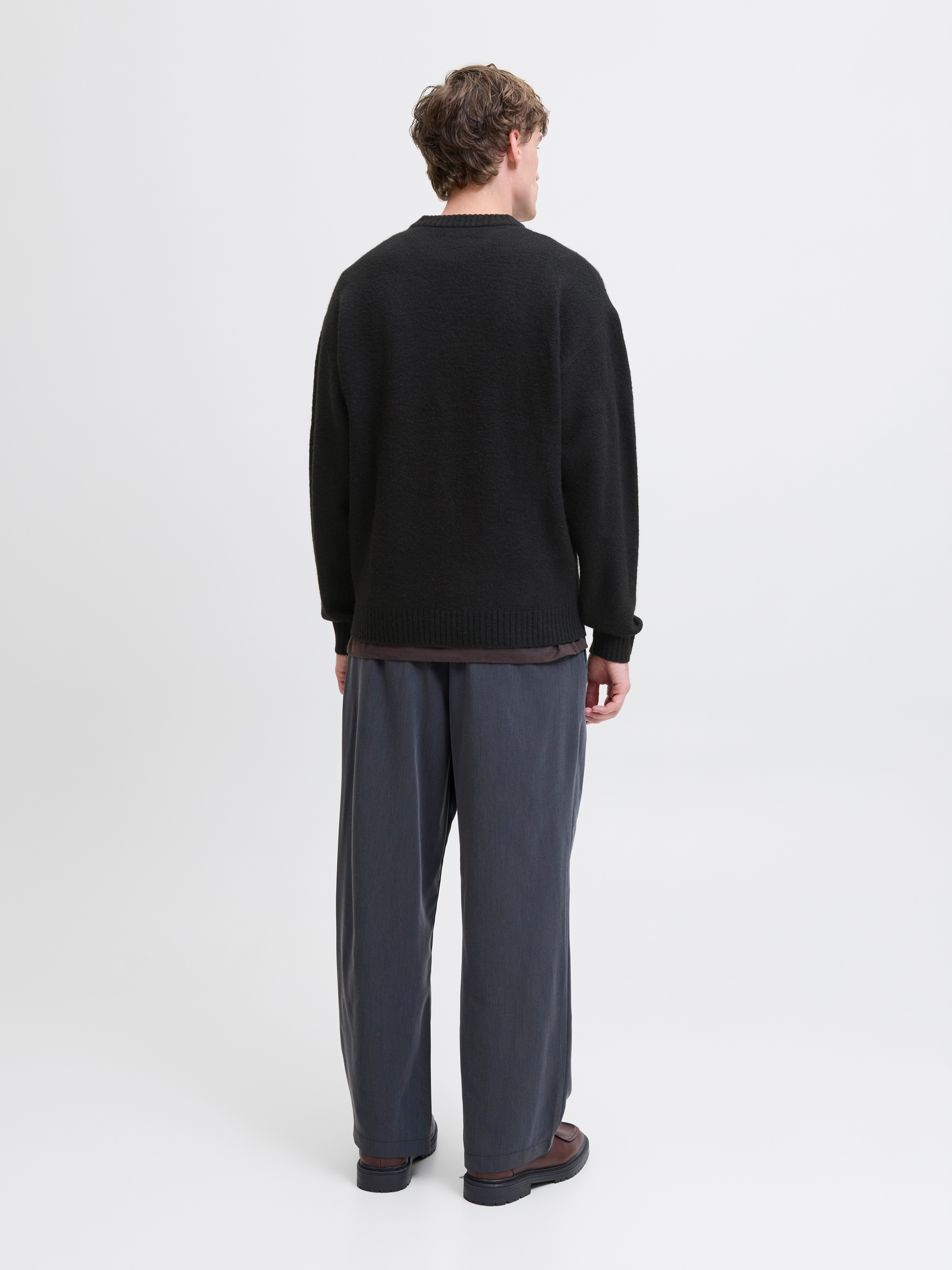 Jack & Jones Strickpullover JJESOHO OLLIE KNIT CREW NECK SN