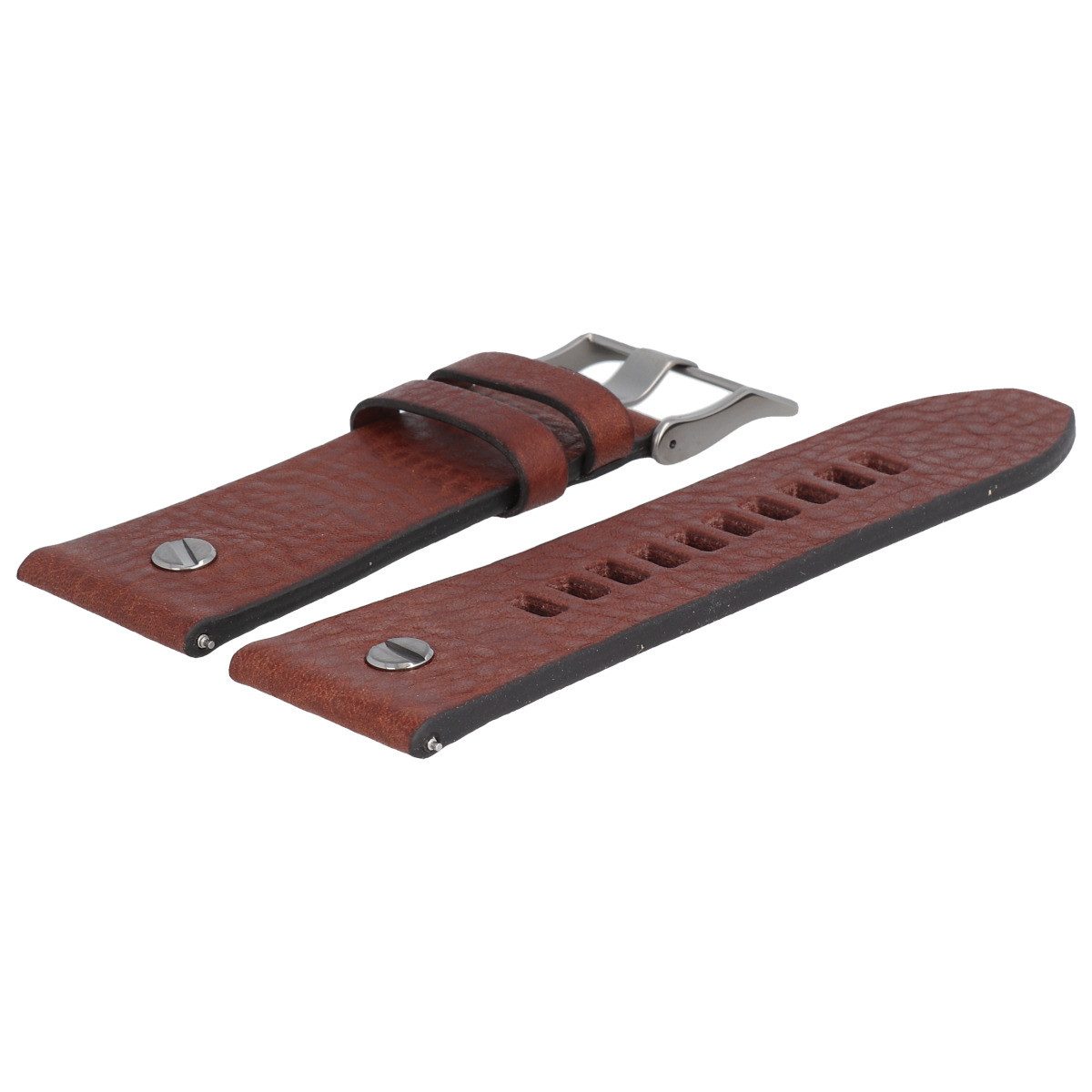 Diesel Uhrenarmband 28mm Leder Braun DZ-7314