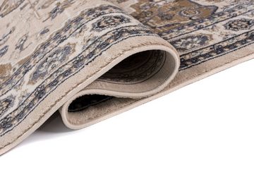 Orientteppich Oriente Teppich - Traditioneller Teppich Orient Beige, Mazovia, 120 x 170 cm, Geeignet für Fußbodenheizung, Pflegeleicht, Wohnzimmerteppich