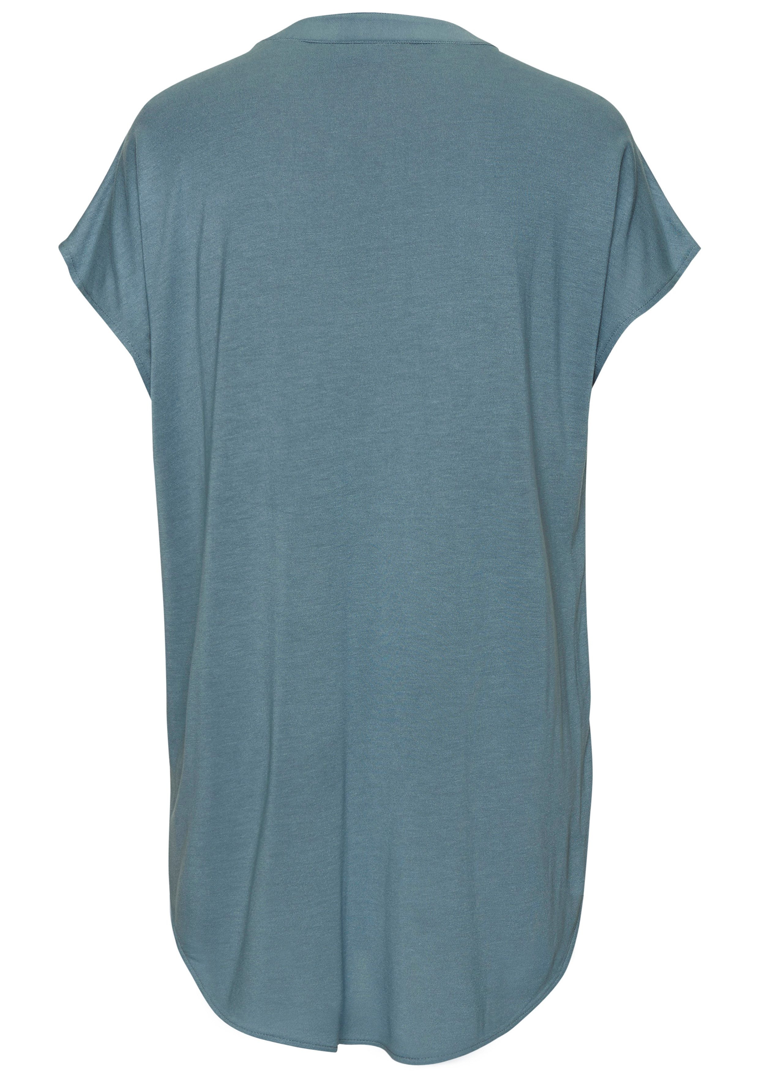 Beachtime by Lascana Longshirt aus Materialmix – Bild 3 von 5