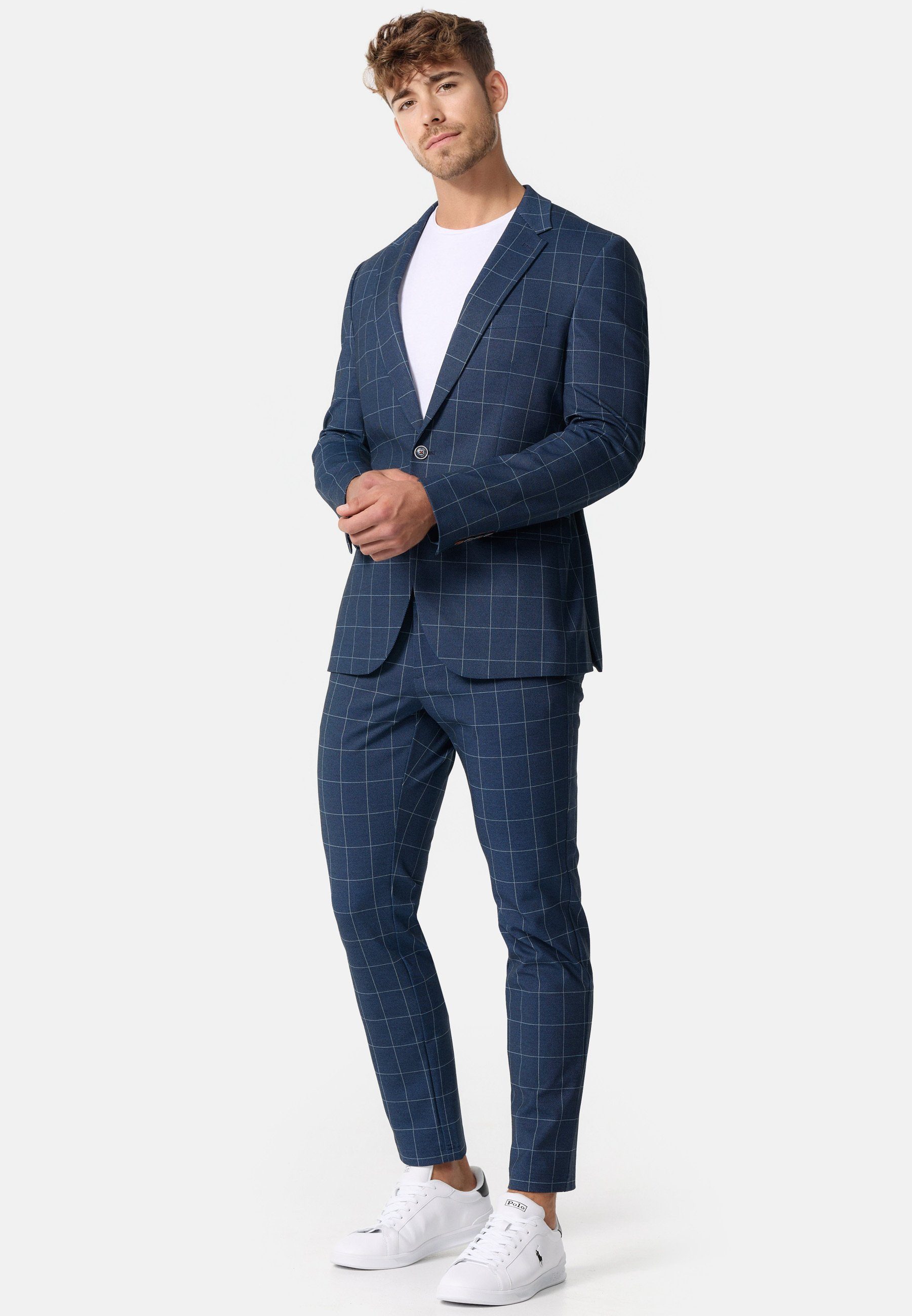 Jeff Anzug Herren JFTate SET 2-Teiler Herrenanzug (Set, 2-tlg., Anzug Set) günstig online kaufen