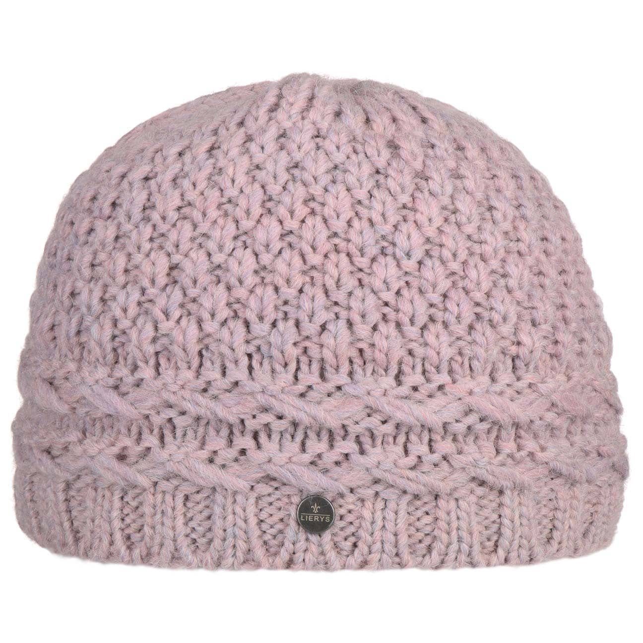 Lierys Beanie (1-St) Wollmütze, Made in Germany altrosa