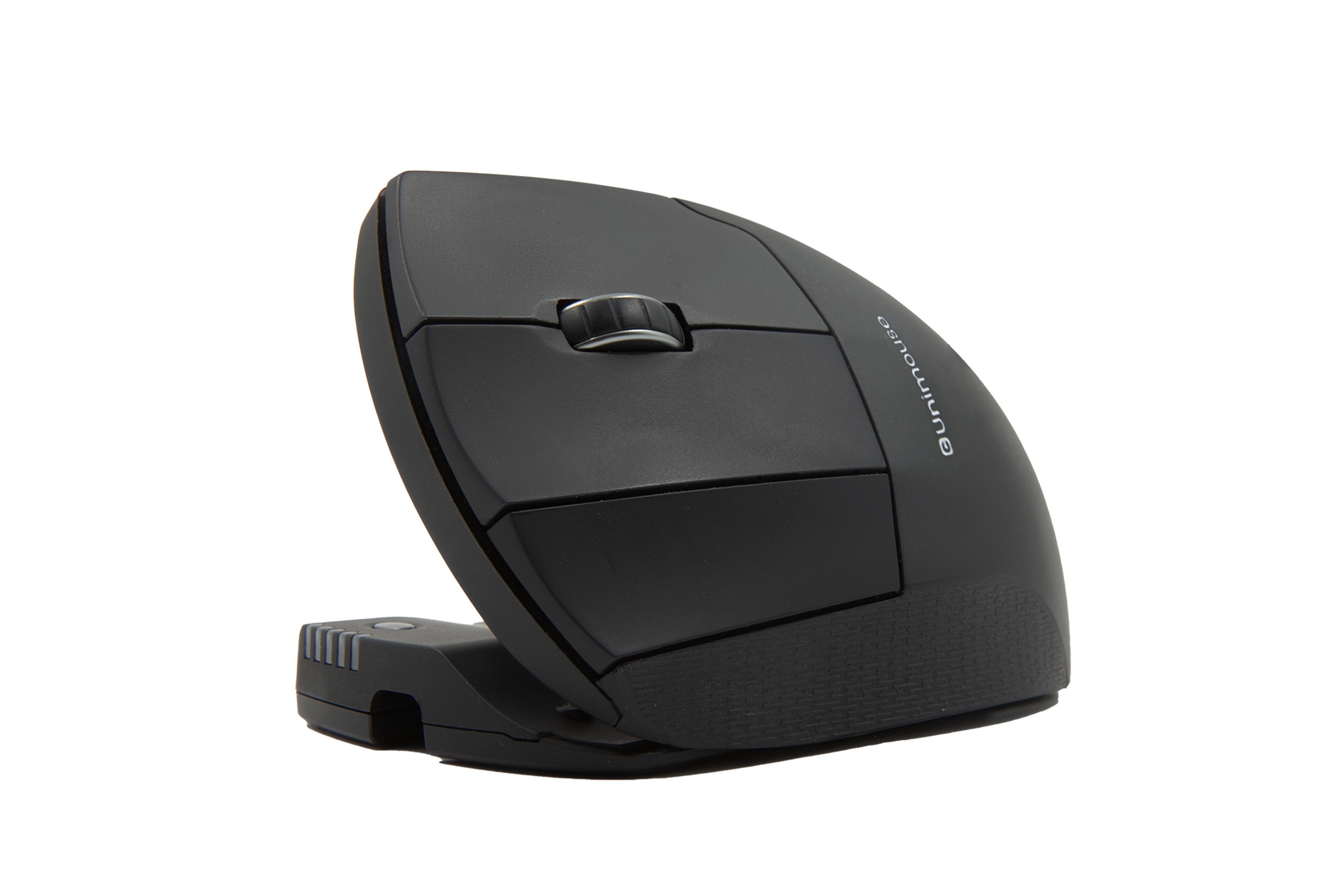 Contour Design ergonomische Maus (Contour Unimouse vertikale Maus linkshändig kabellos schwarz)