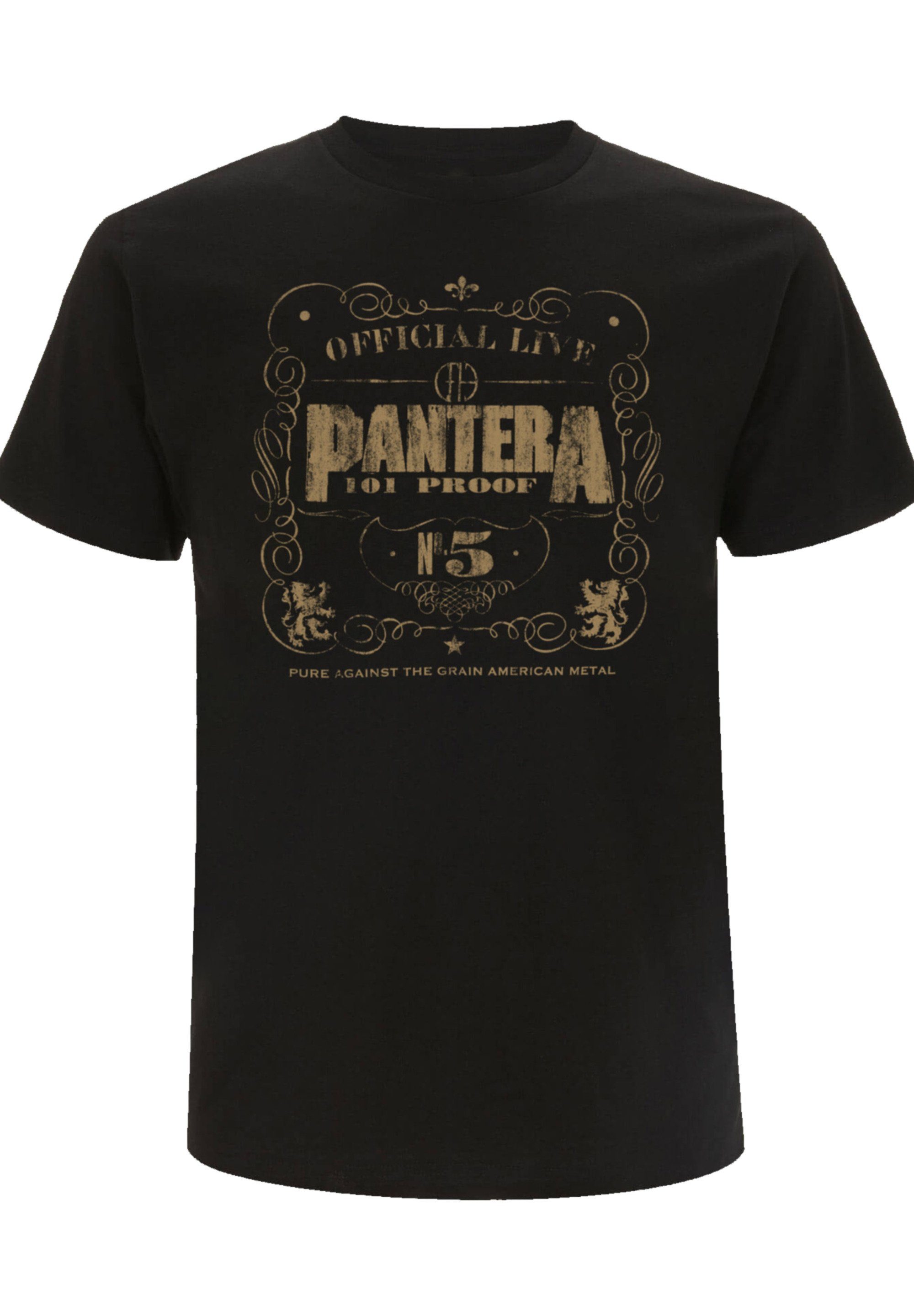 F4NT4STIC T-Shirt Pantera Print, Unter fairen Arbeitsbedingungen hergestellt