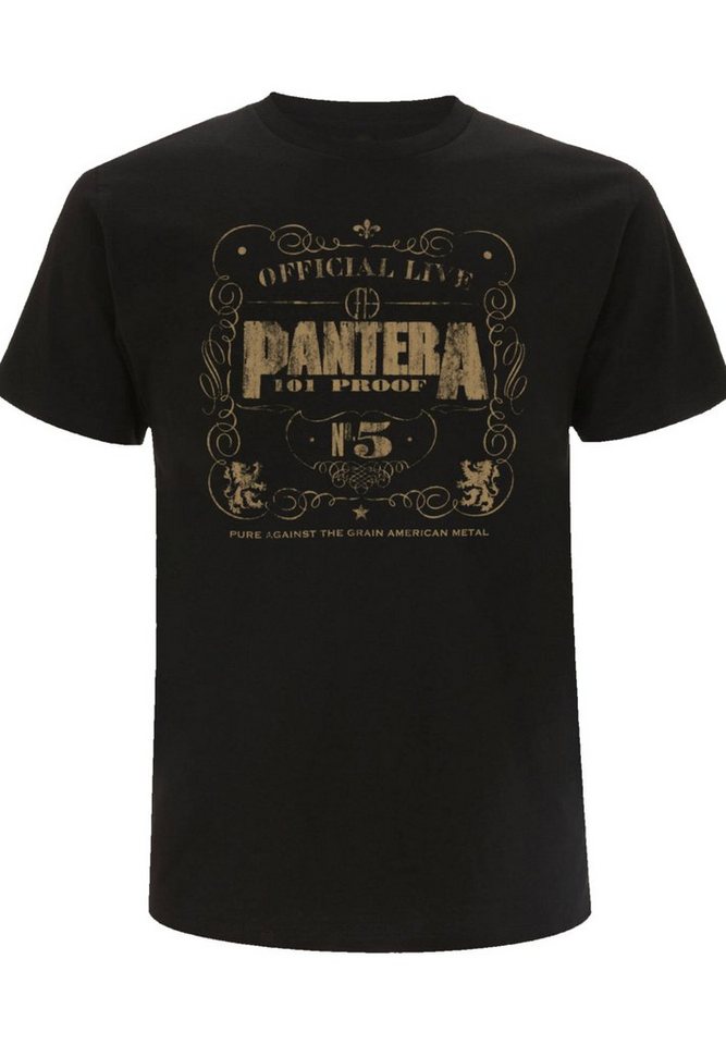 F4NT4STIC T-Shirt Pantera Print, Unter fairen Arbeitsbedingungen hergestellt