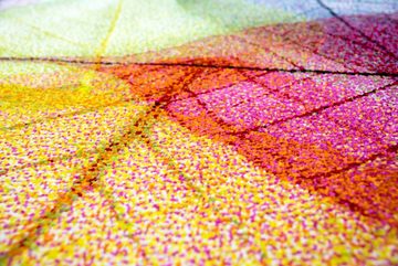Teppich Teppich modern Designerteppich Blätter Laub bunt, Carpetia, rechteckig, Höhe: 13 mm