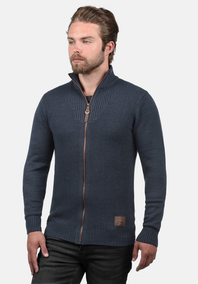 !Solid Strickjacke SDTristian Cardigan mit Reißverschluss
