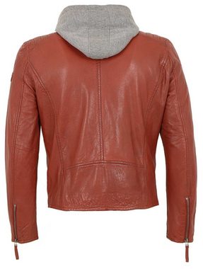 Gipsy Lederjacke Echtleder Lammnappa Bikerjacke rot