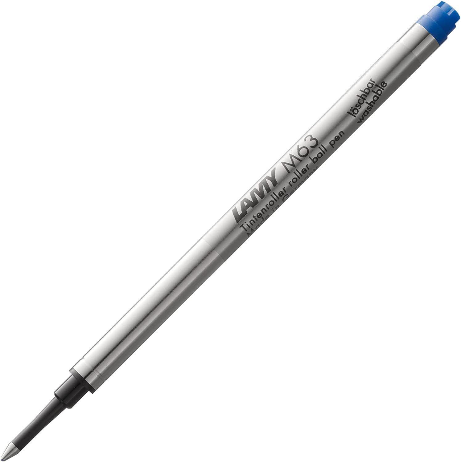 LAMY Tintenroller M 63 B, Tintenrollermine M63 Stärke B Schwarz Blau