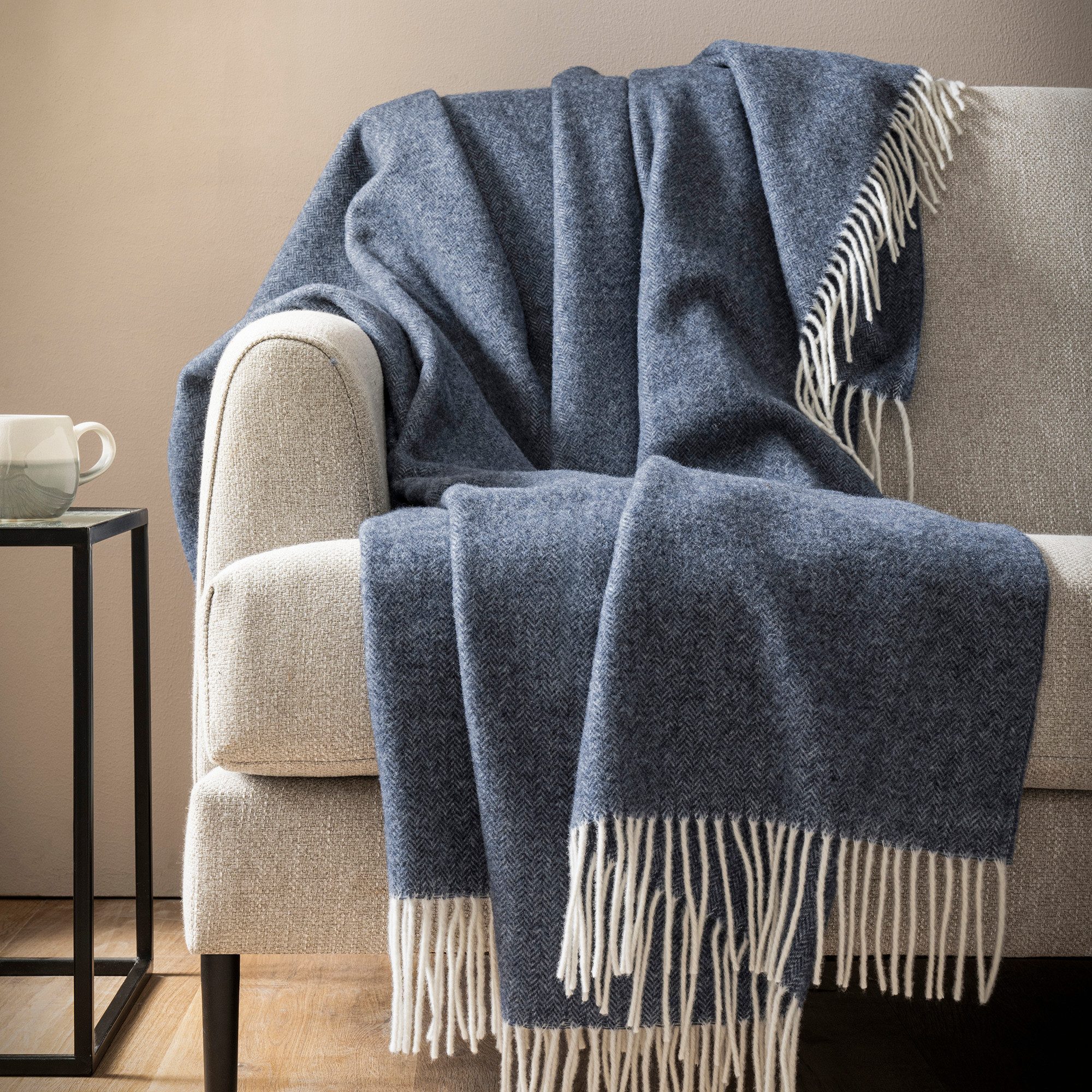 Plaid bugatti Plaid, bugatti, Merinowolle & Cashmere