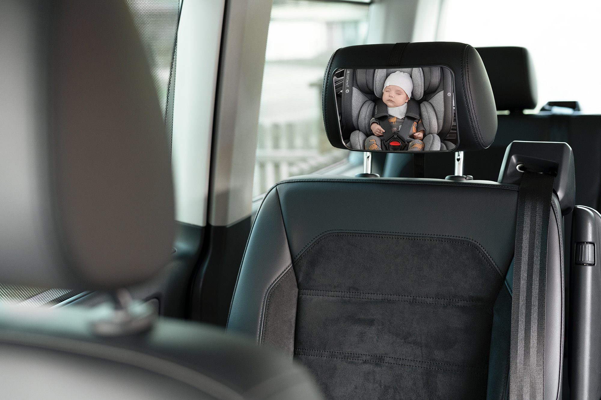 Autokindersitz Fahrzeuge Es mit vor, alle liegt für keine Kopfstütze passend Rücksitzspiegel, Osann Babys ab: für Altersempfehlung