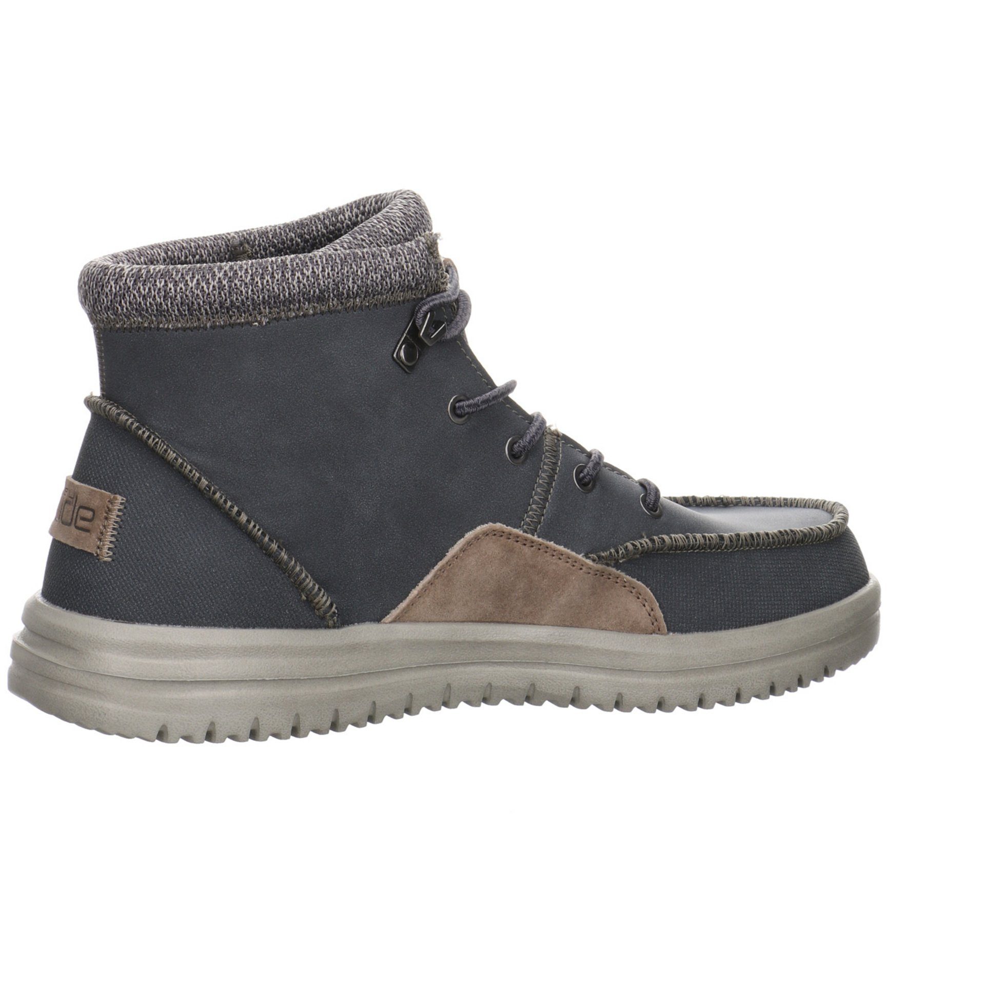 Deep Bradley Schuhe Boots Snowboots Leder-/Textilkombination Dude Hey Blue Herren Winterstiefel