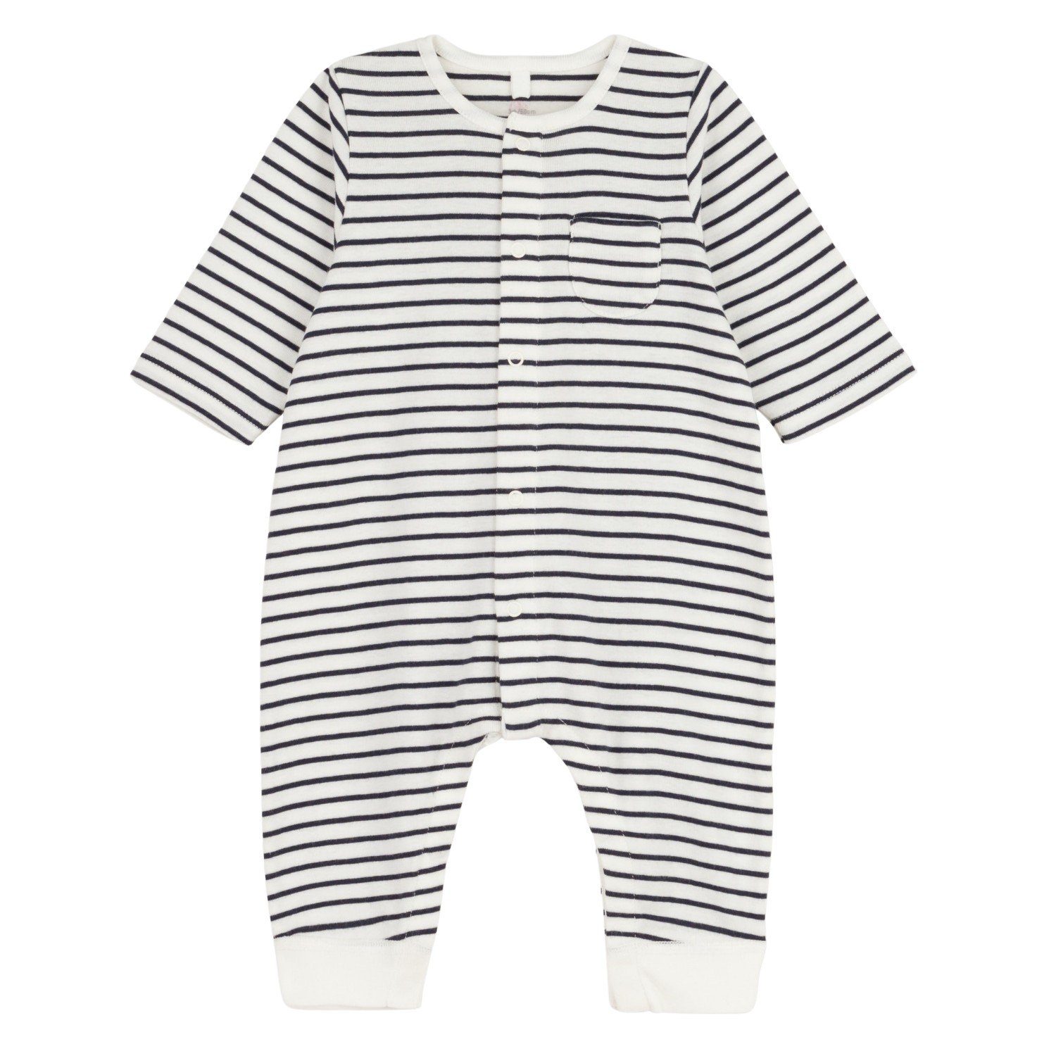 Petit Bateau Strampler Petit Bateau Baby Overall aus Biobaumwolle 3-18 Monate