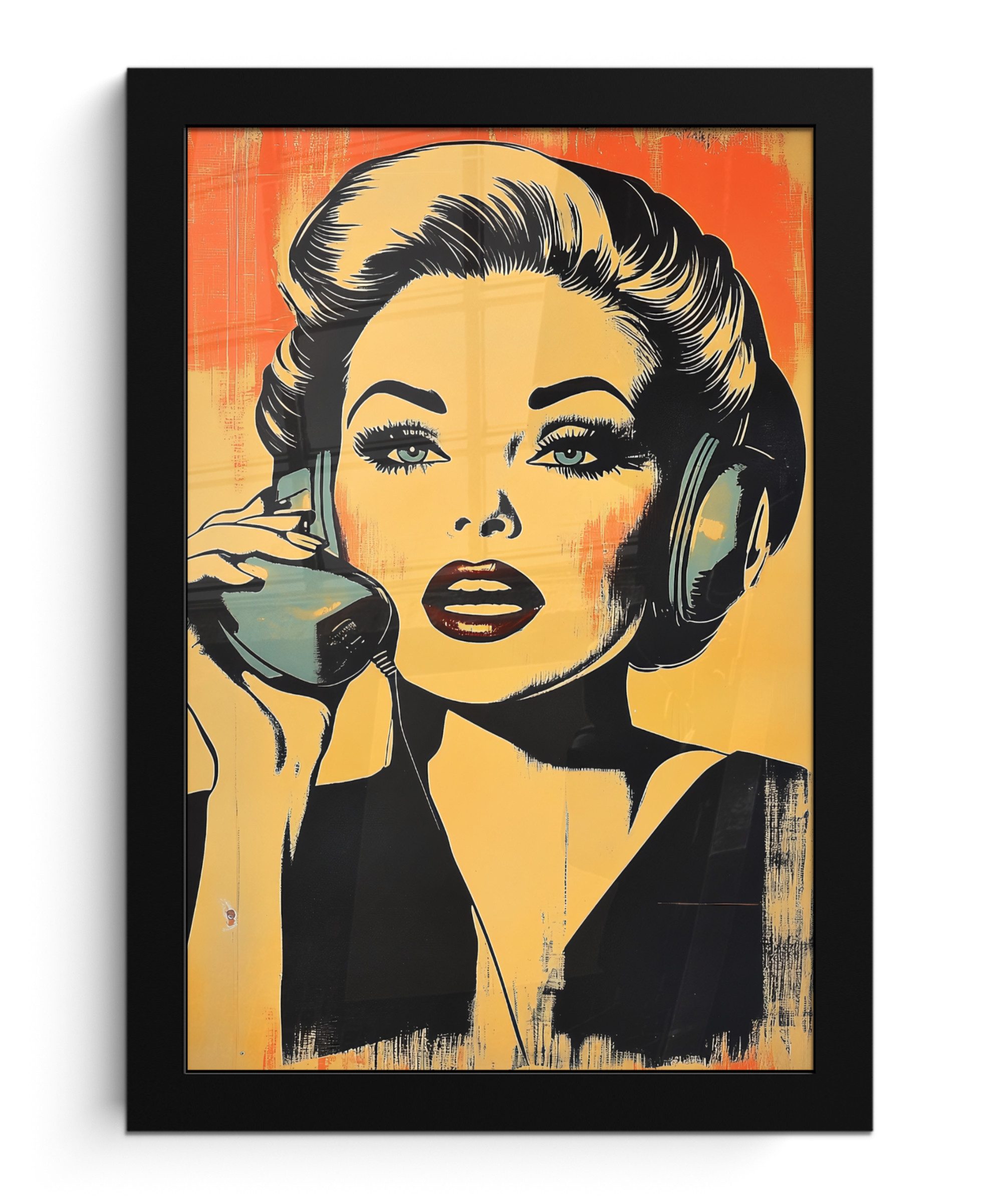 MuchoWow Poster Retro - Frau - günstig online kaufen