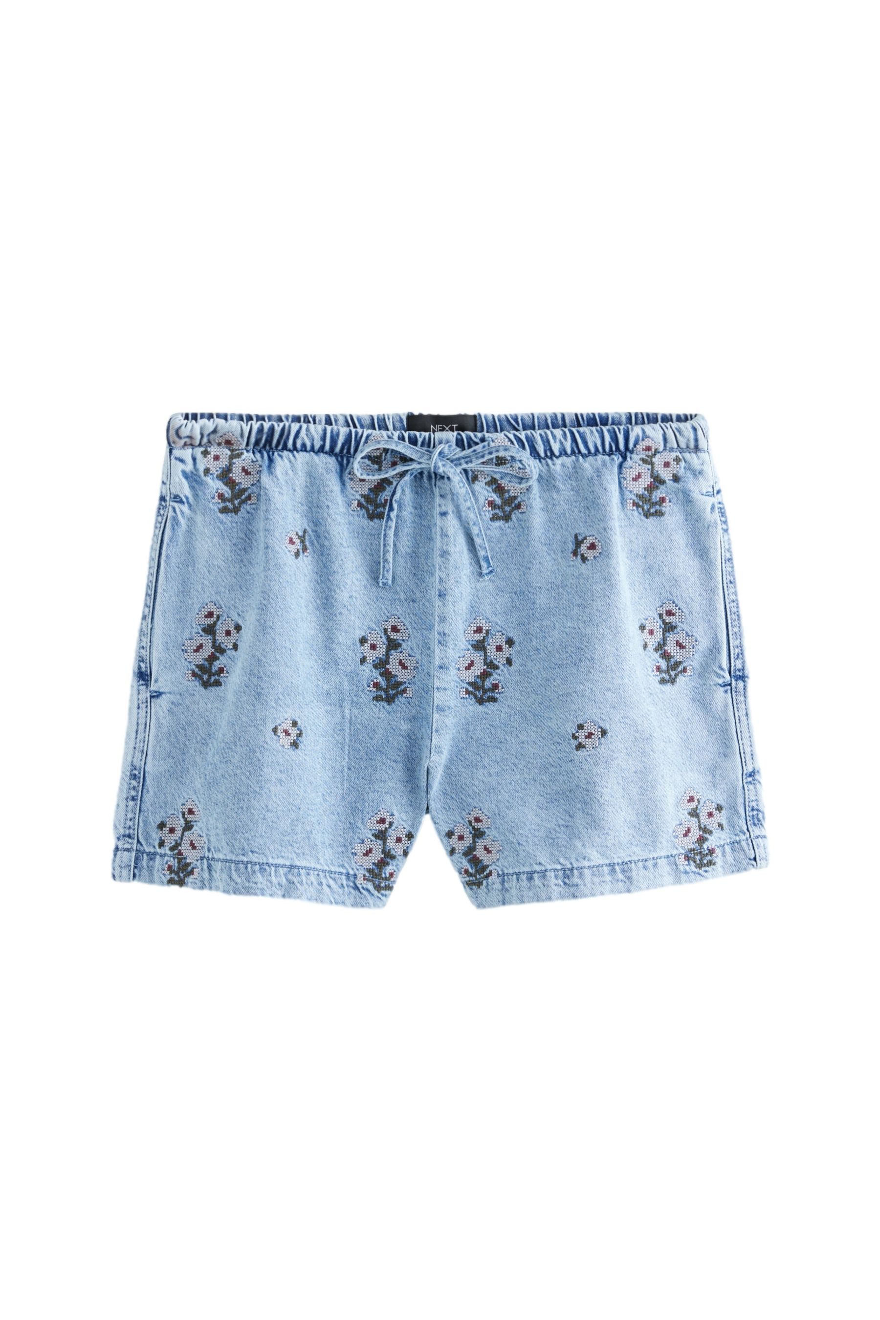 Next Jeansshorts Schlupf-Jeansshorts aus 100 % Baumwolle (1-tlg) günstig online kaufen