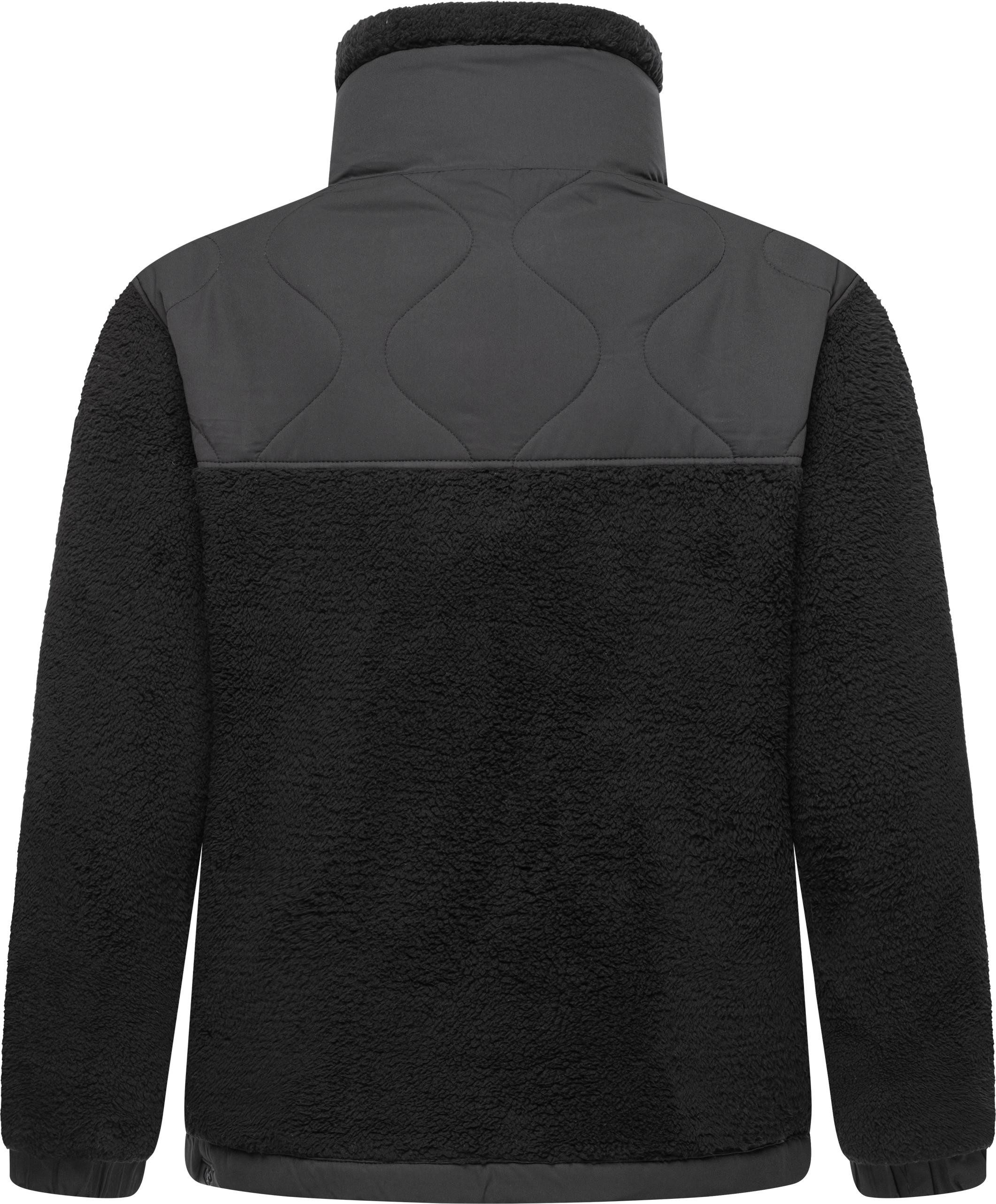 Ragwear Plüschjacke Arctika Flauschige Übergangsjacke aus Teddyfleece