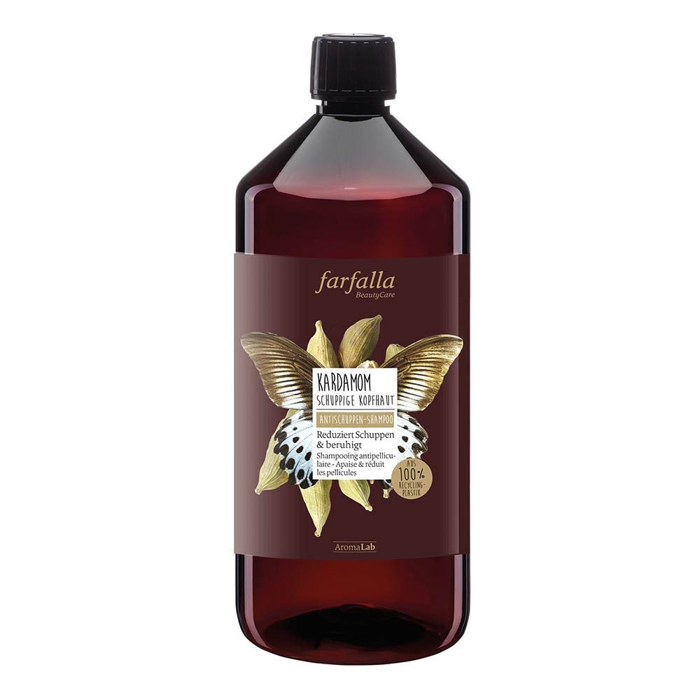 Farfalla Essentials AG Haarshampoo Kardamom - Antischuppen-Shampoo Refill 1l