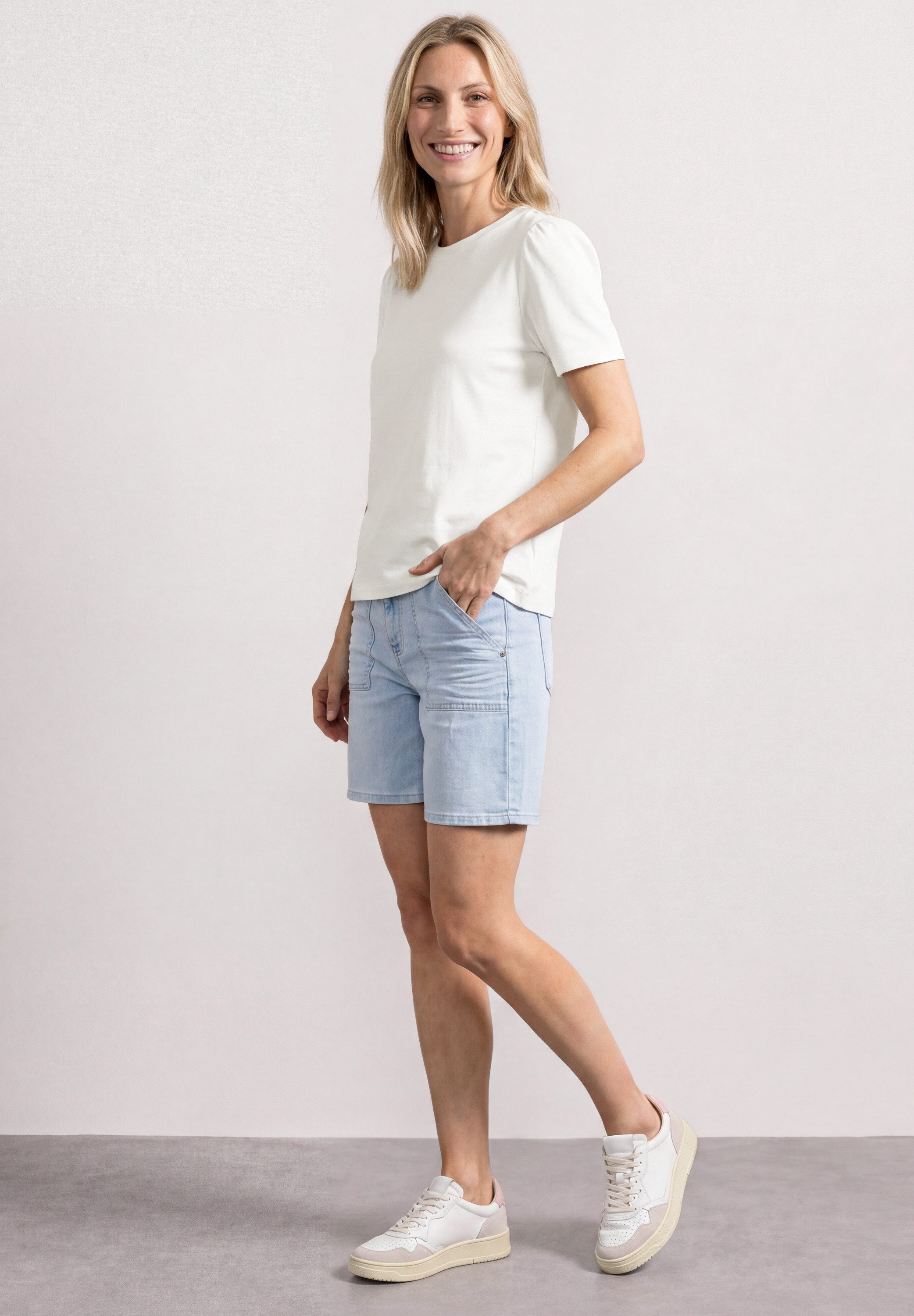 STREET ONE T-Shirt im soften Baumwoll-Mix