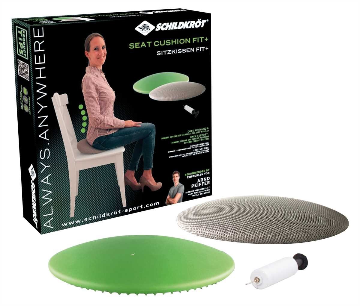 Schildkröt-Fitness Schildkröt Stützkissen SEAT CUSHION FIT+, mit Luftregulierung