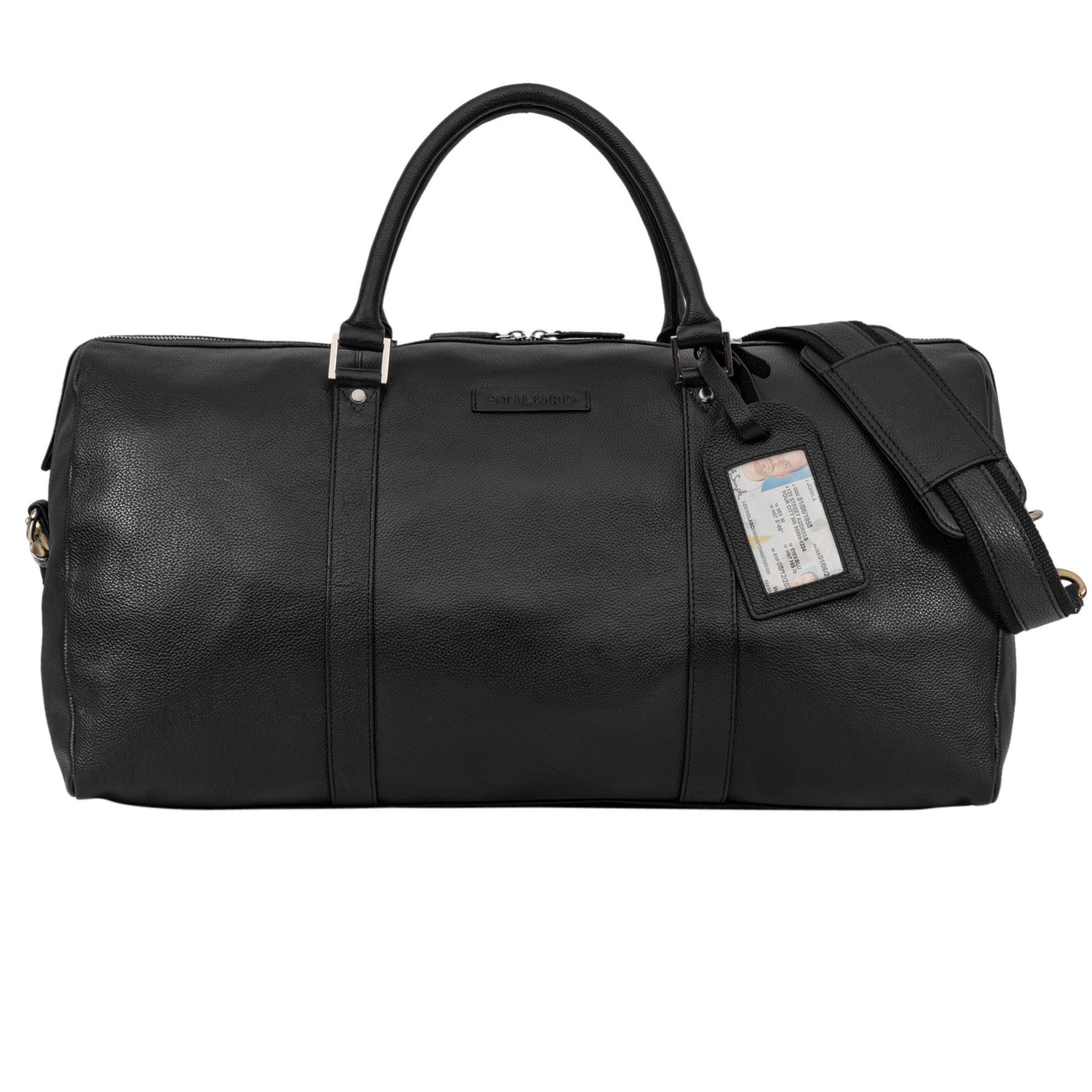 STILORD Weekender "Herkules" hochwertige Reisetasche Groß aus echtem Leder Weekender