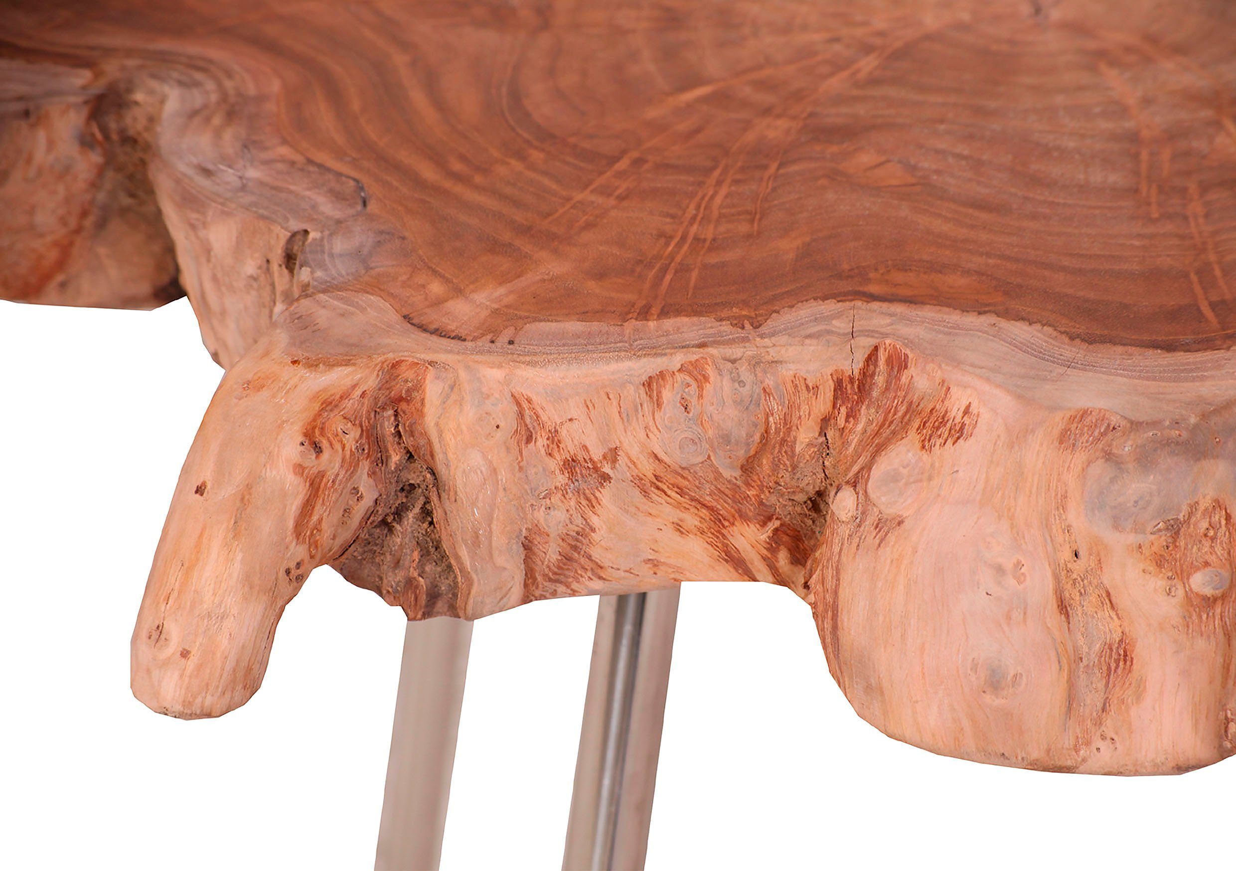 Gutmann Factory Couchtisch, Aus recyceltem Altholz Teak