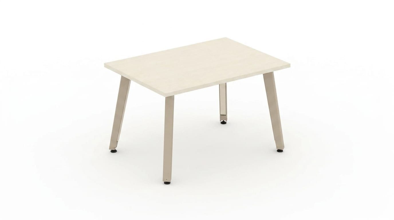 JVmoebel Couchtisch Wohnzimmertisch Couchtisch Holz Dekor mit Metallgestell Modern, Made in Europa